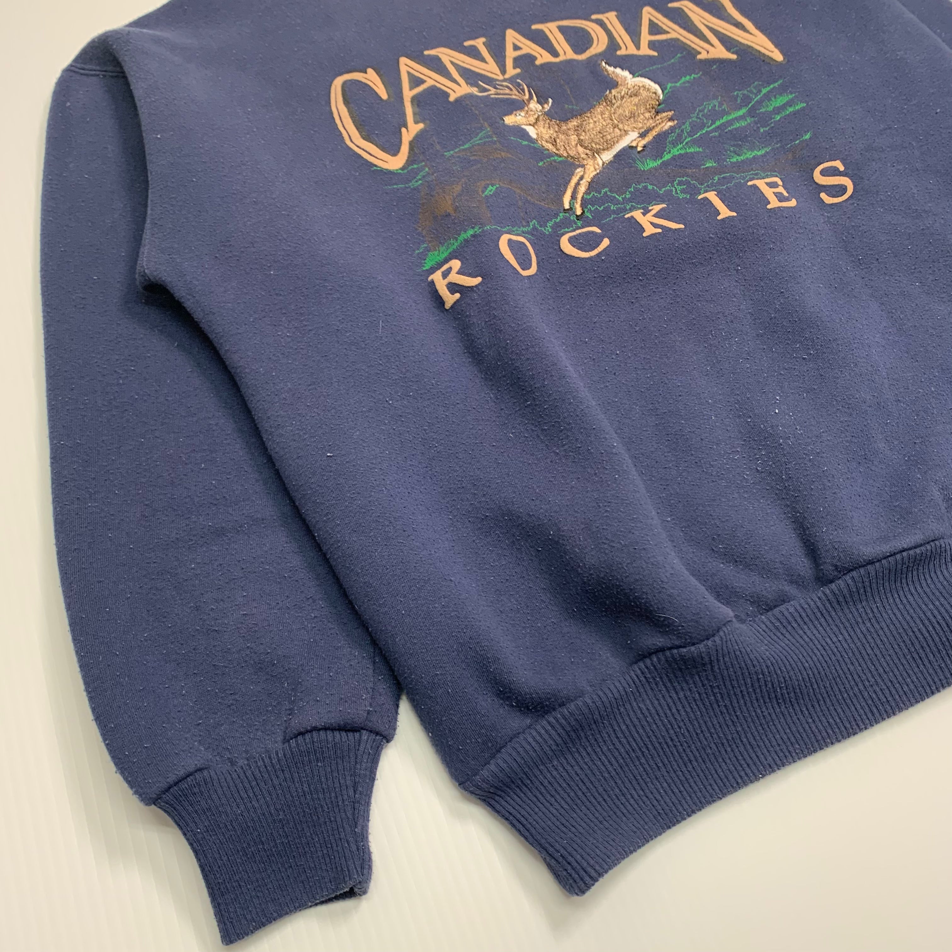 Vintage Canadian Rockies Crewneck M