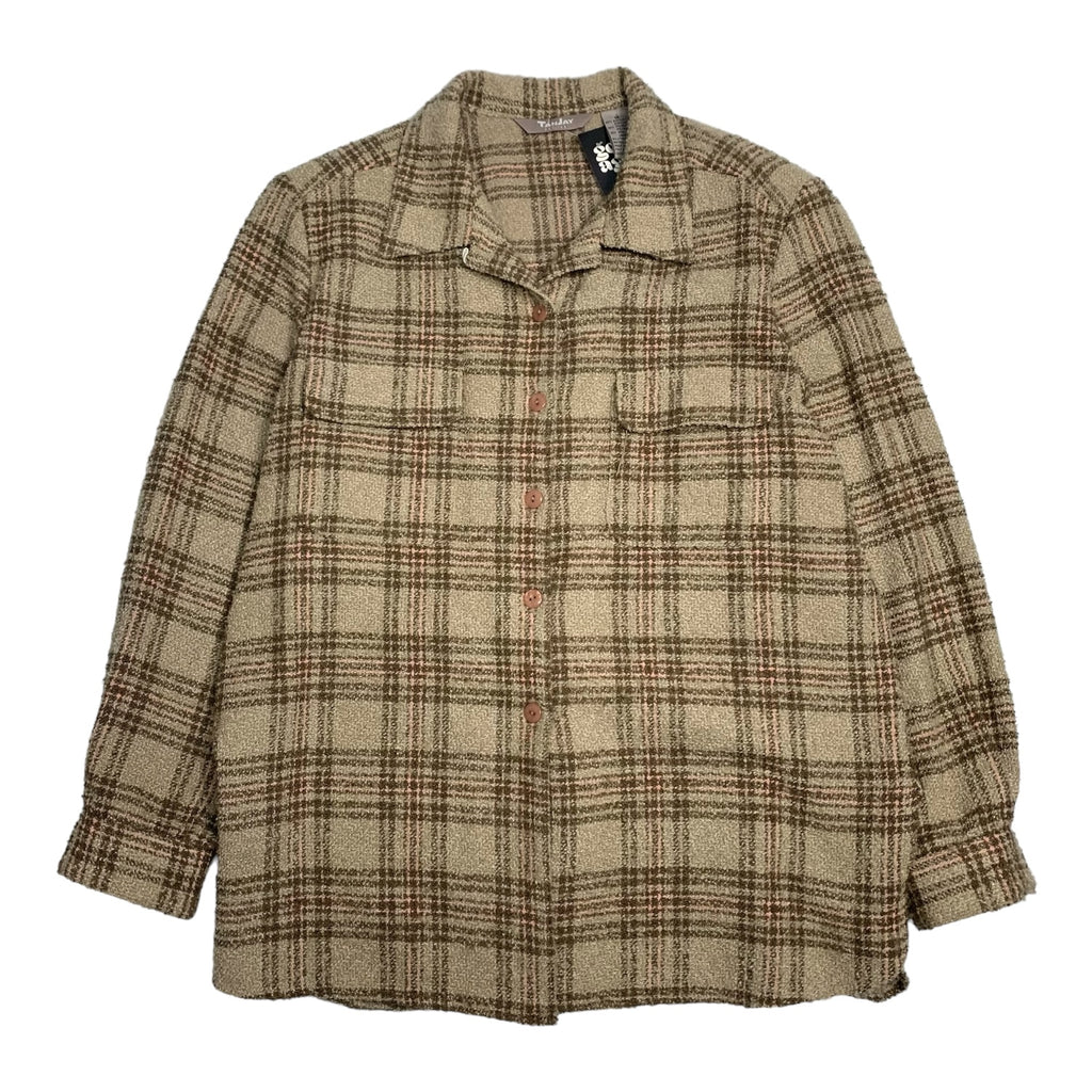 Vintage Tanjays Plaid Button Up M