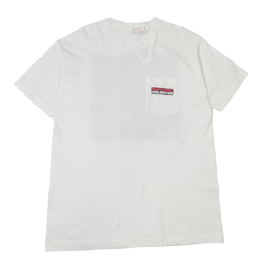 Vintage Marlboro Unlimited Map Graphic Tee XL