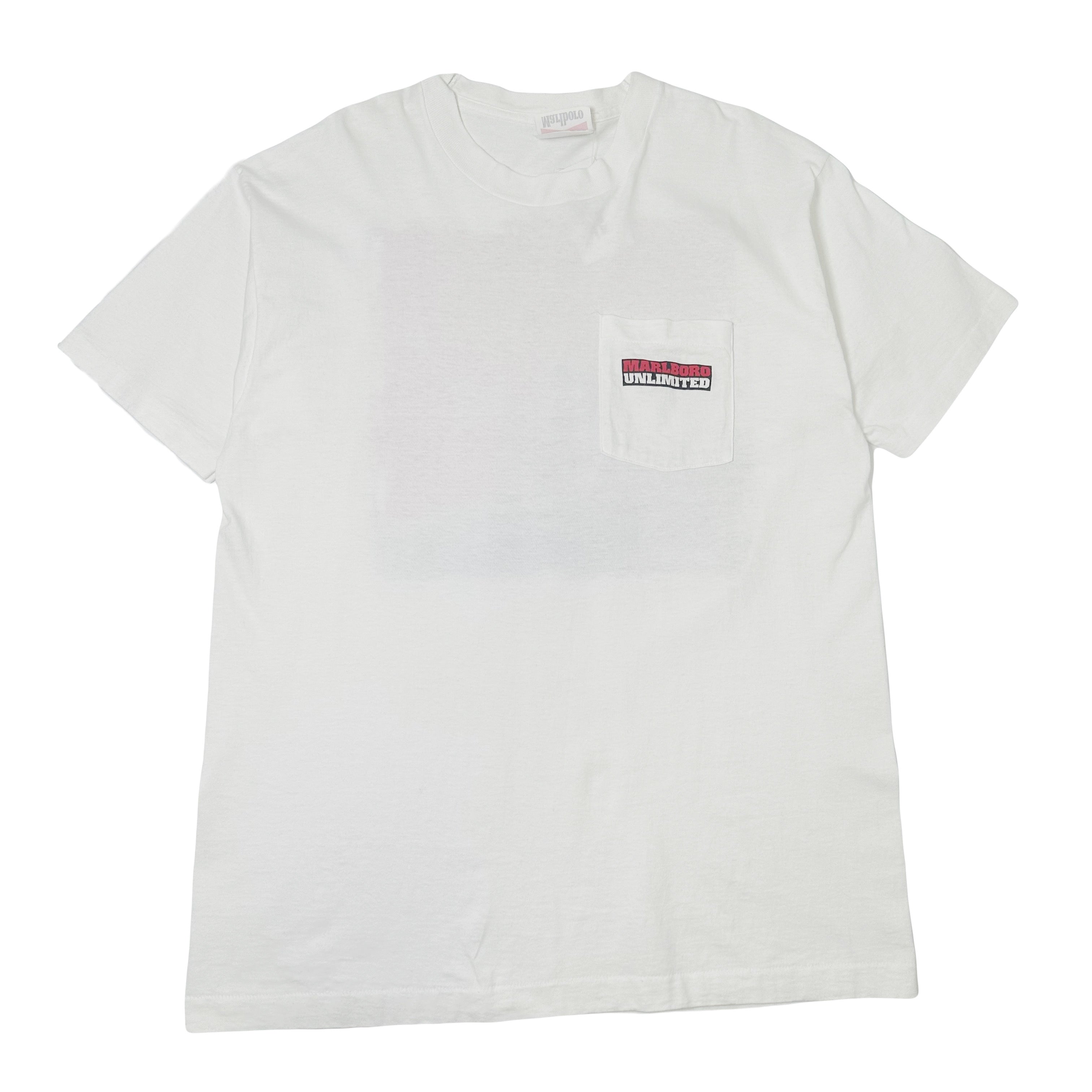 Vintage Marlboro Unlimited Map Graphic Tee XL