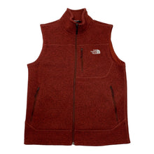 Load image into Gallery viewer, Burgundy TNF Fleece Vest M
