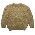 Vintage Tan Knit Sweater M