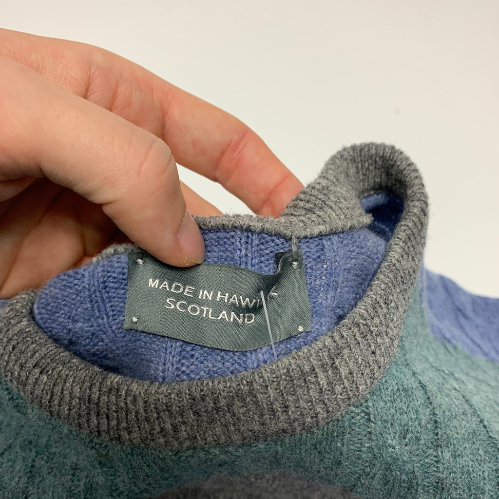 Vintage Hawick Striped Knit L
