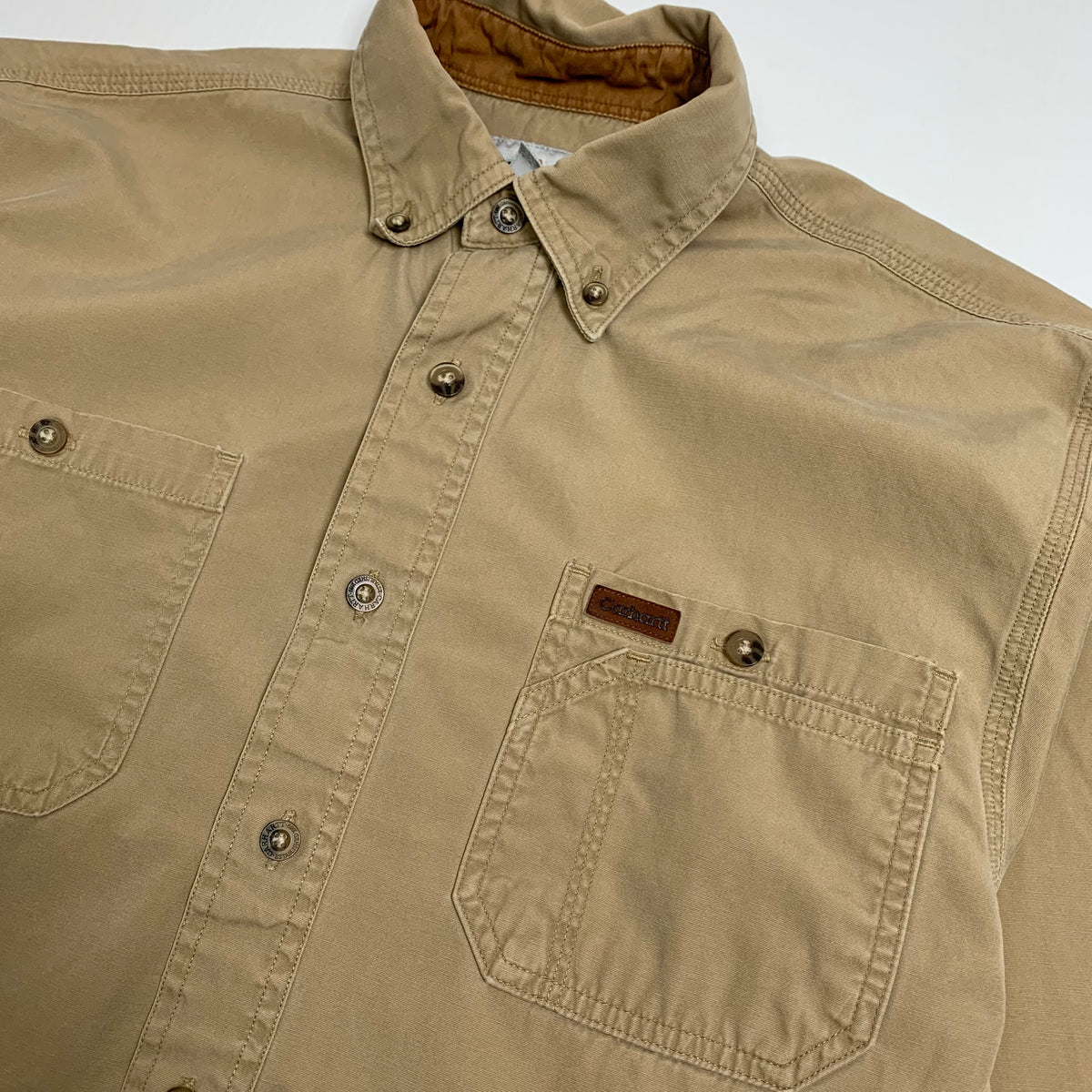 Vintage Carhartt Button-Up Shirt S