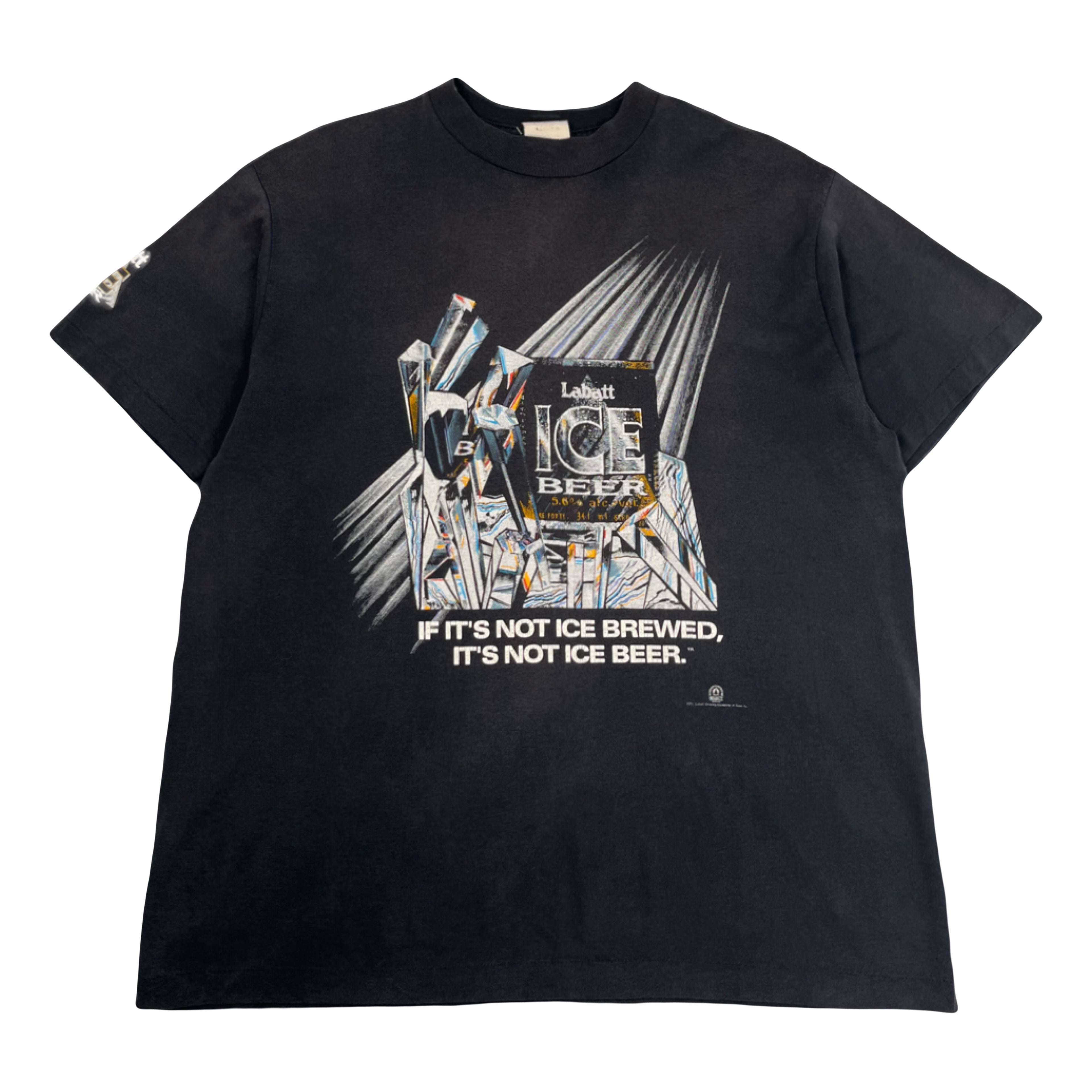 Vintage Labatt Ice Beer Graphic Tee XL