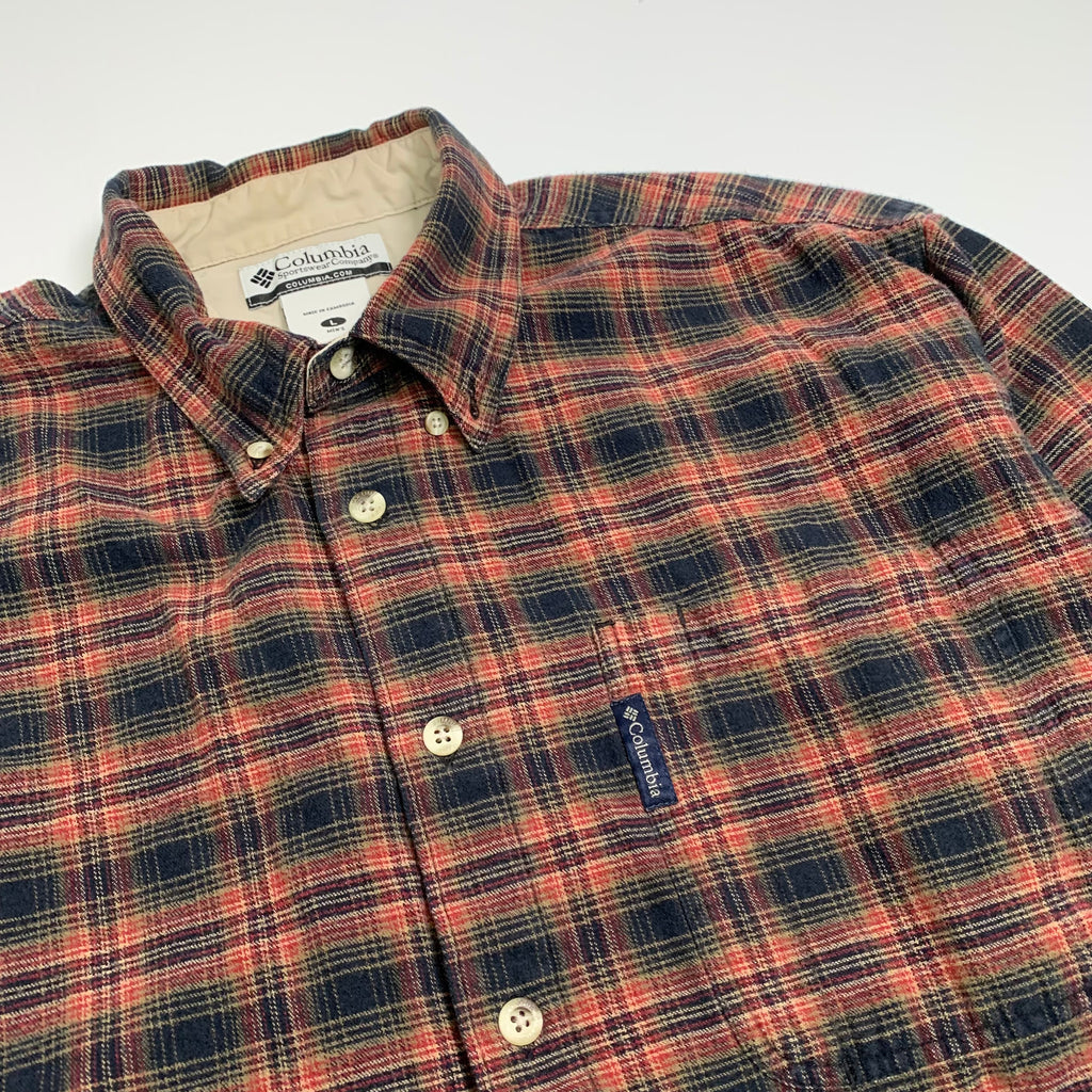 Columbia Checkered Flannel L