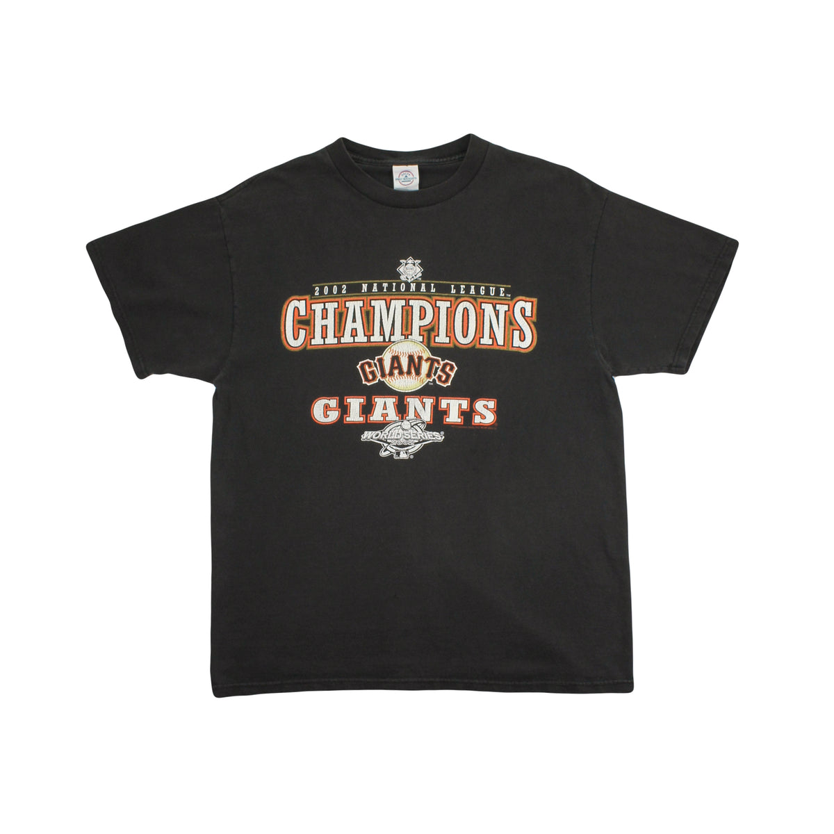 2002 MLB World Series San Francisco Giants Tee L