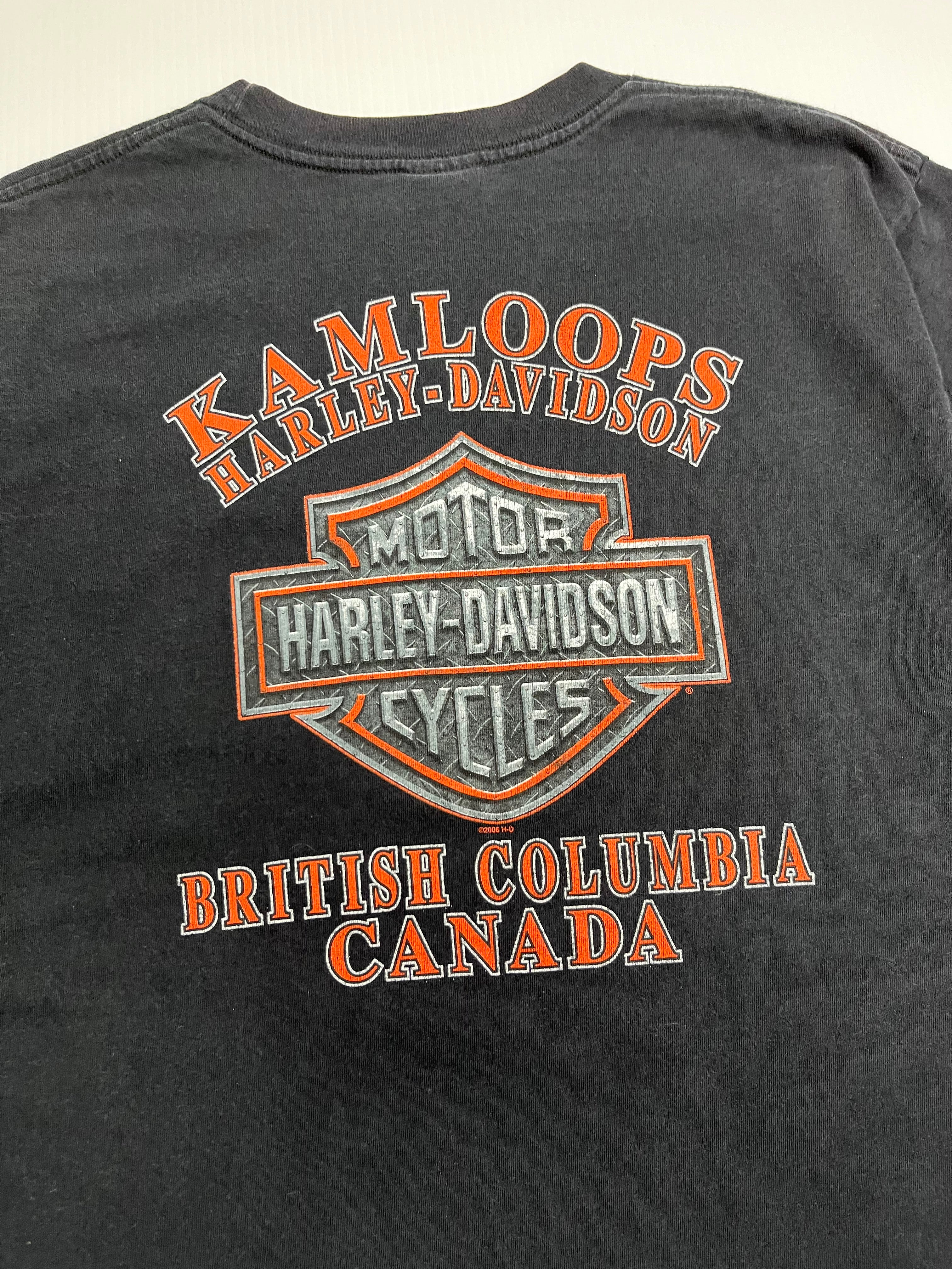 Harley Davidson Kamloops Graphic Tee L