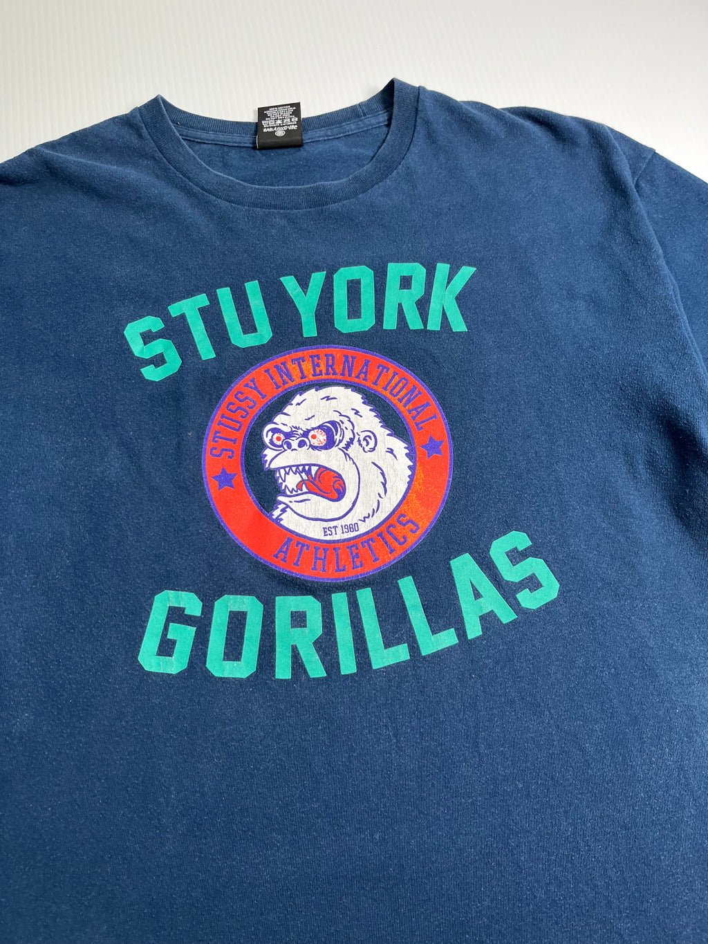 Stüssy International Stu York Gorillas Tee L