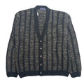 Vintage Christopher Rand Patterned Cardigan Sweater S