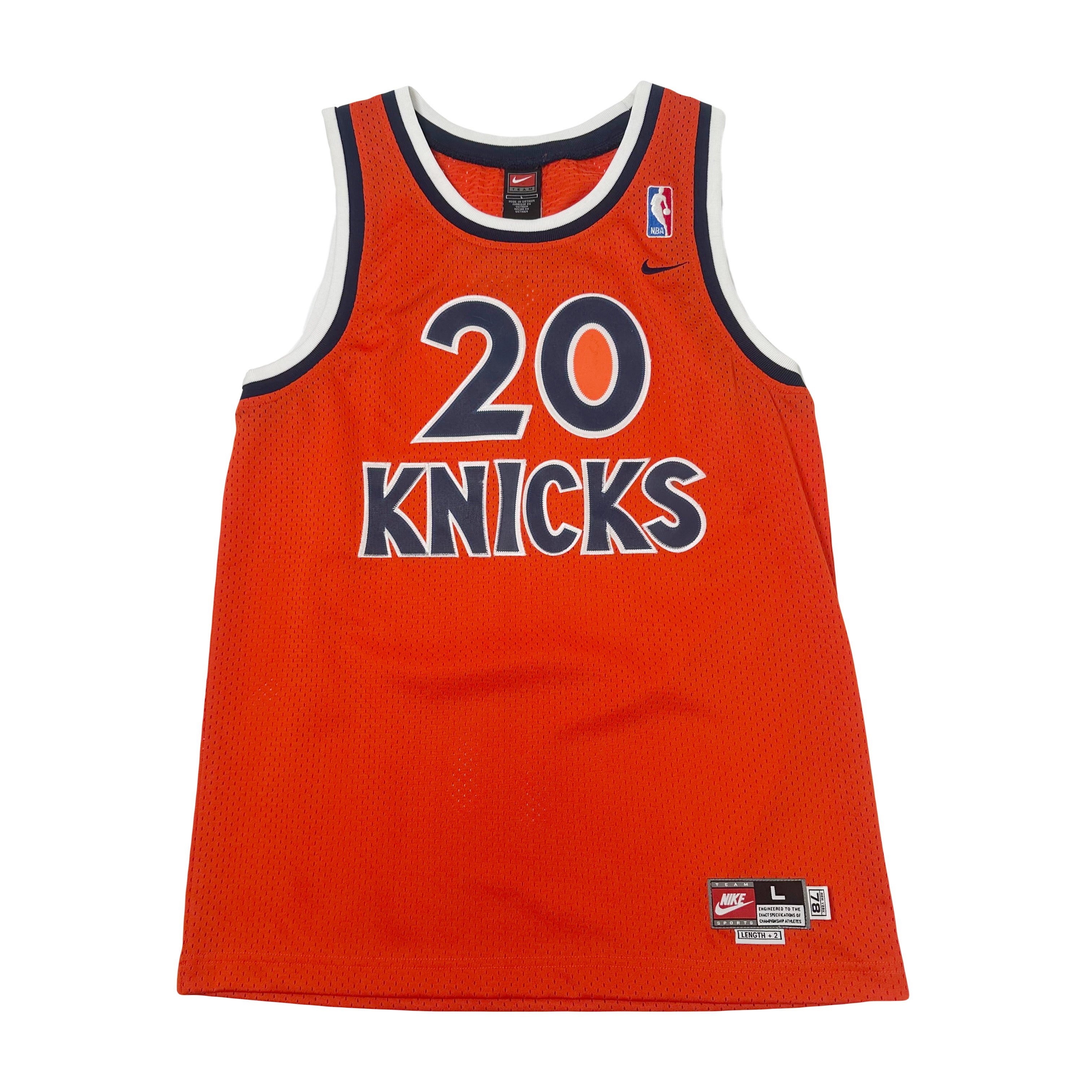 Vintage Nike New York Knicks Houston #20 NBA Jersey Youth L