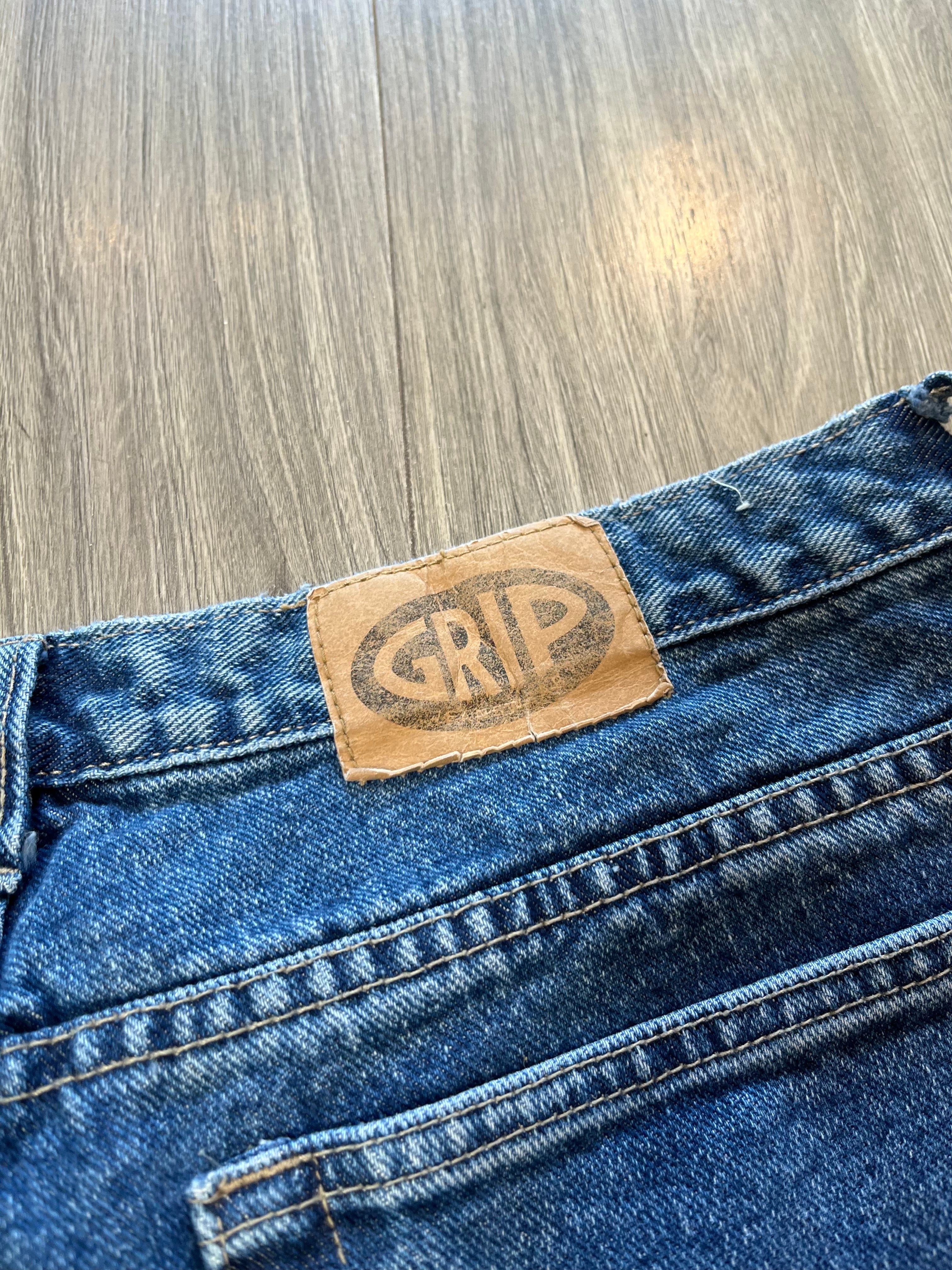 Vintage GRIP Jeanswear Medium Wash Denim Women's 16
