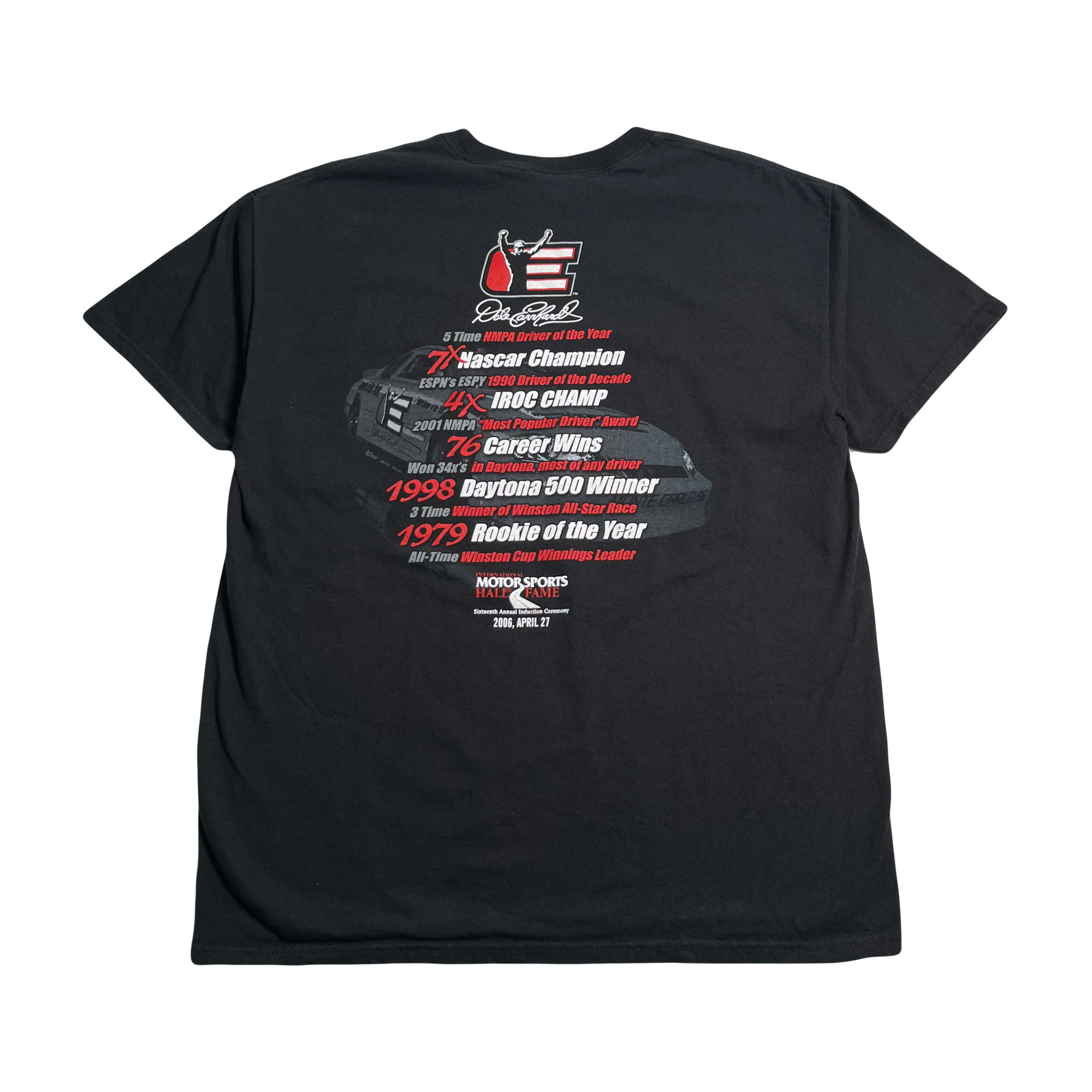 2006 Dale Earnhardt International Motorsports HOF Tee XL