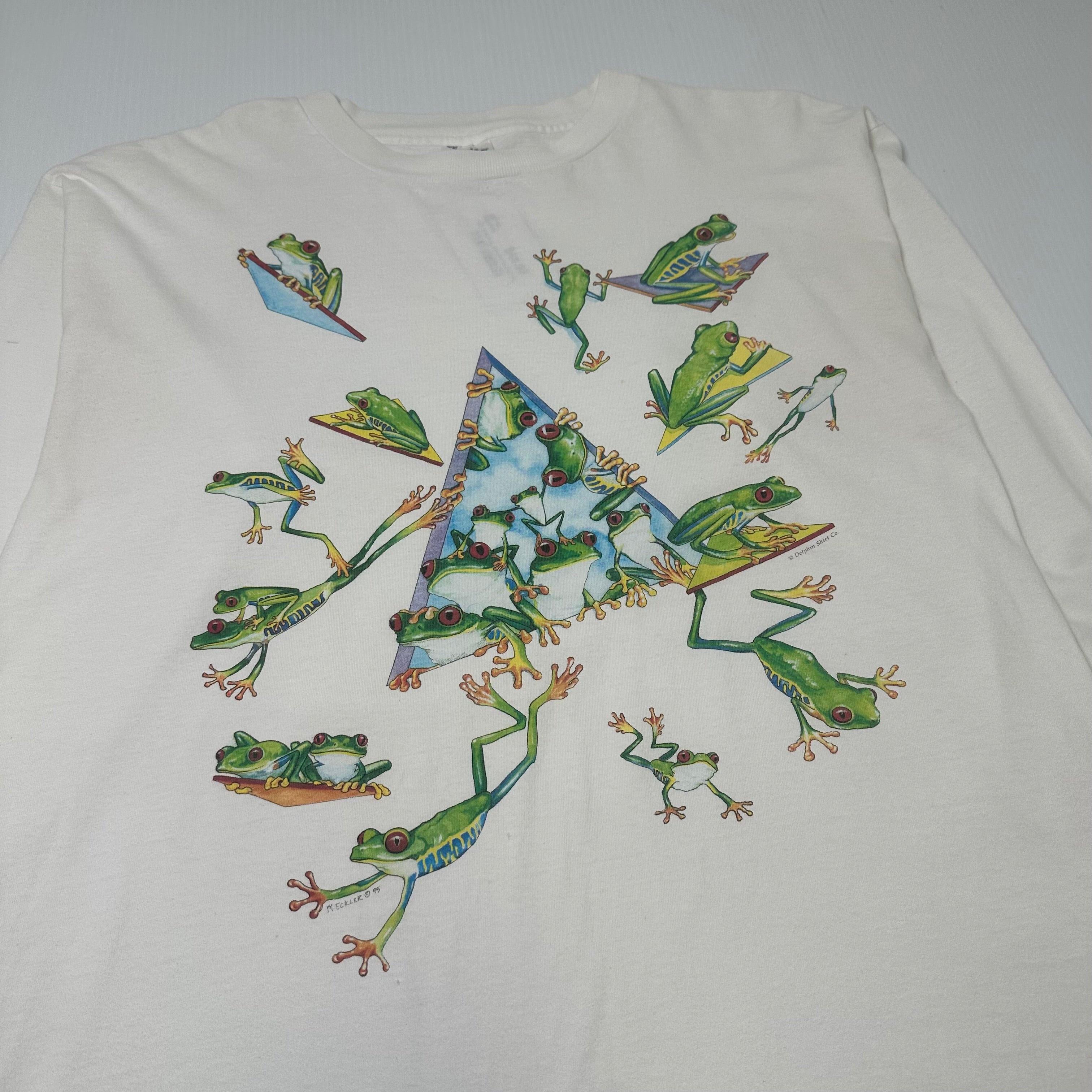 1995 Frogs Nature Graphic Longsleeve XL