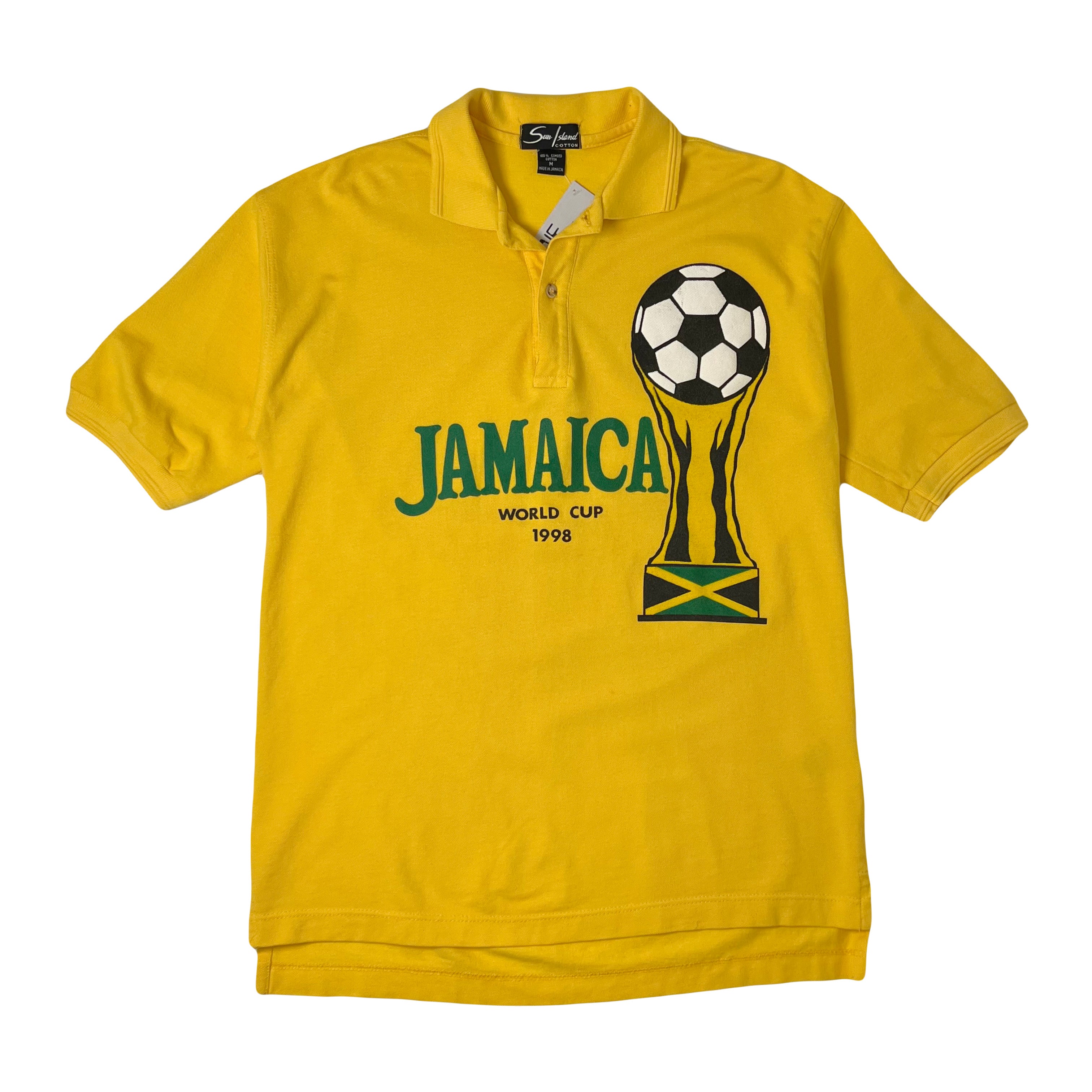 1998 Jamaica World Cup Polo Shirt M