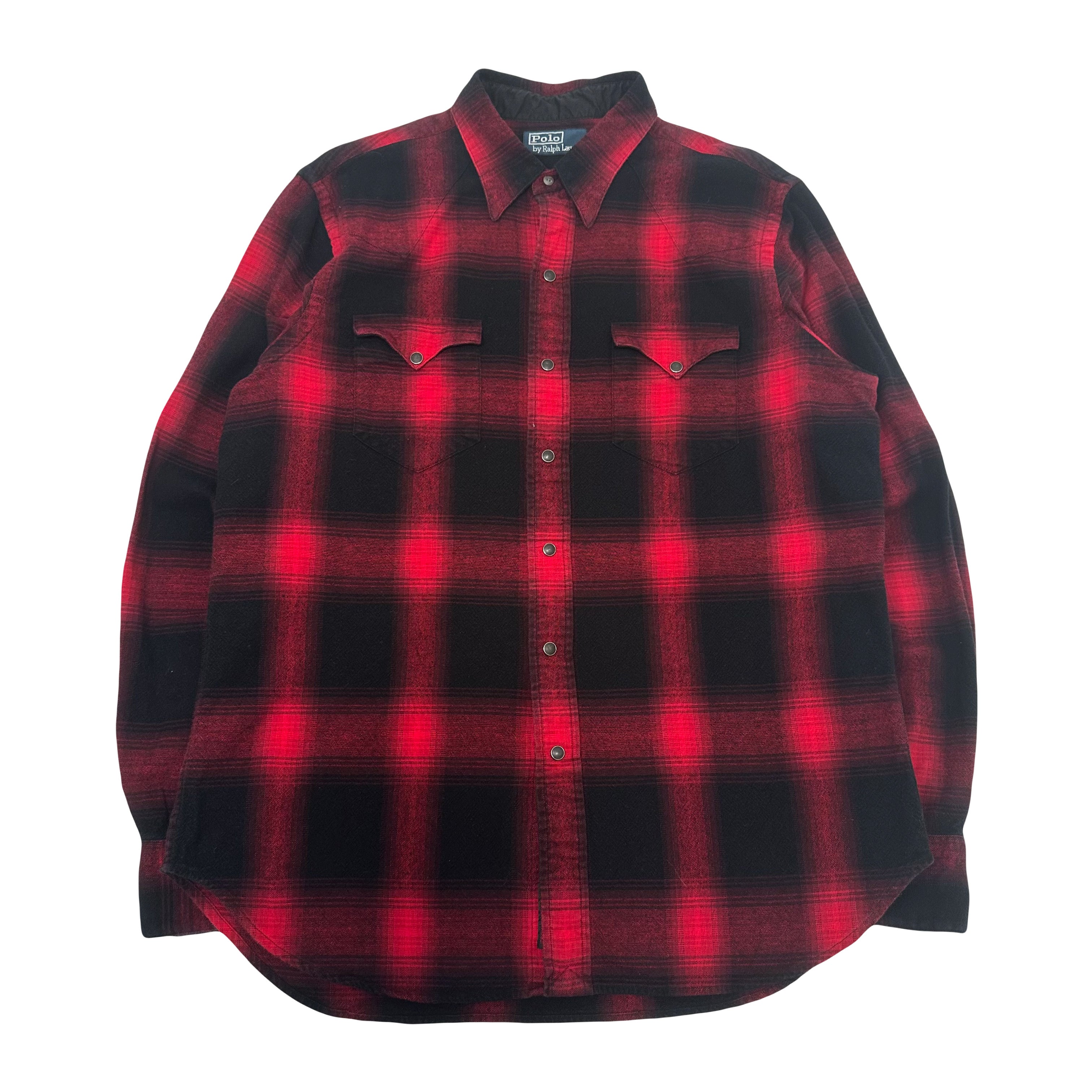 Vintage Polo Ralph Lauren Plaid Button Up Shirt L