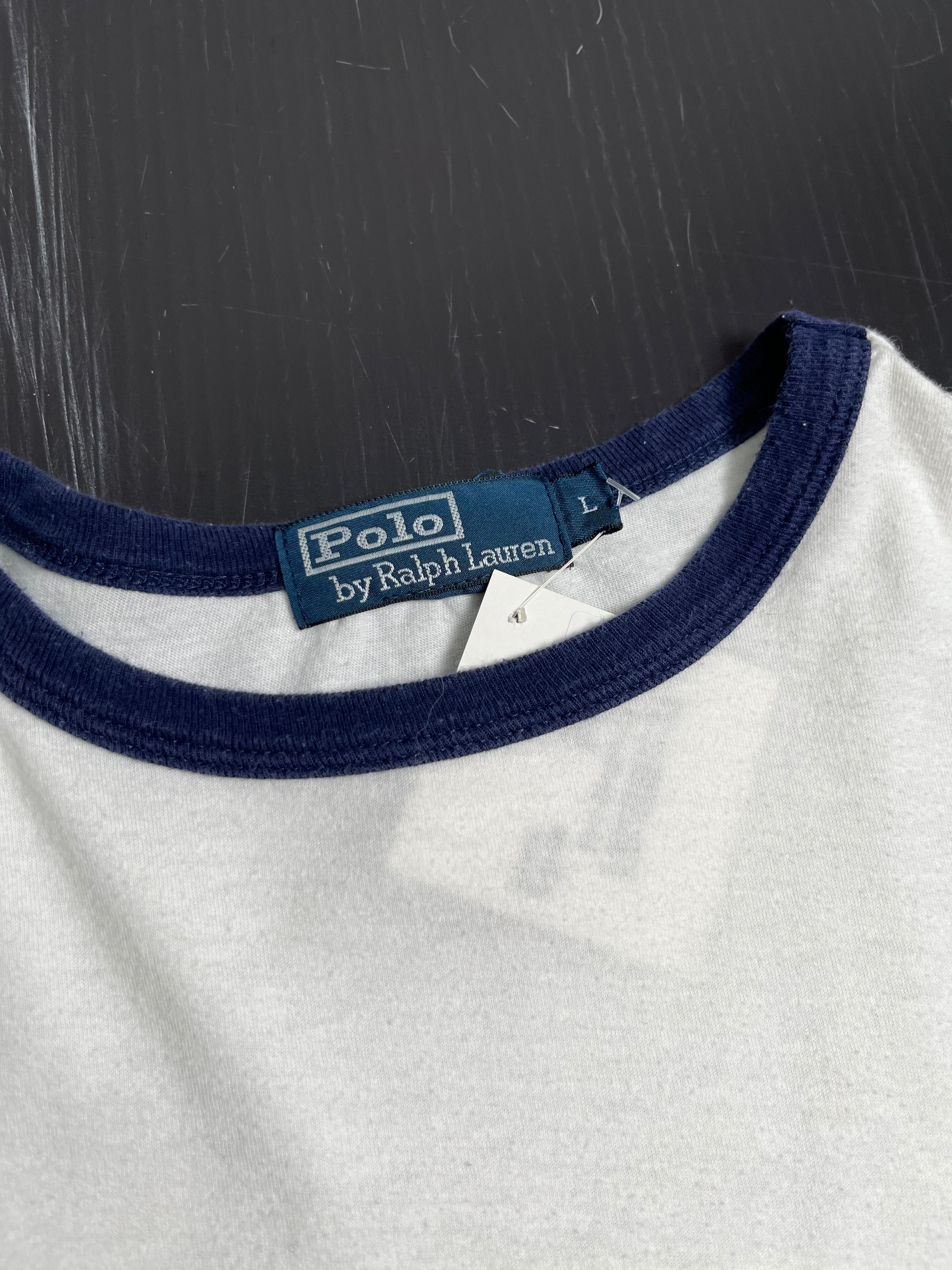 Vintage Polo Ralph Lauren Ringer Tee L