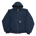 Navy Carhartt Suncorp Hooded Jacket XL