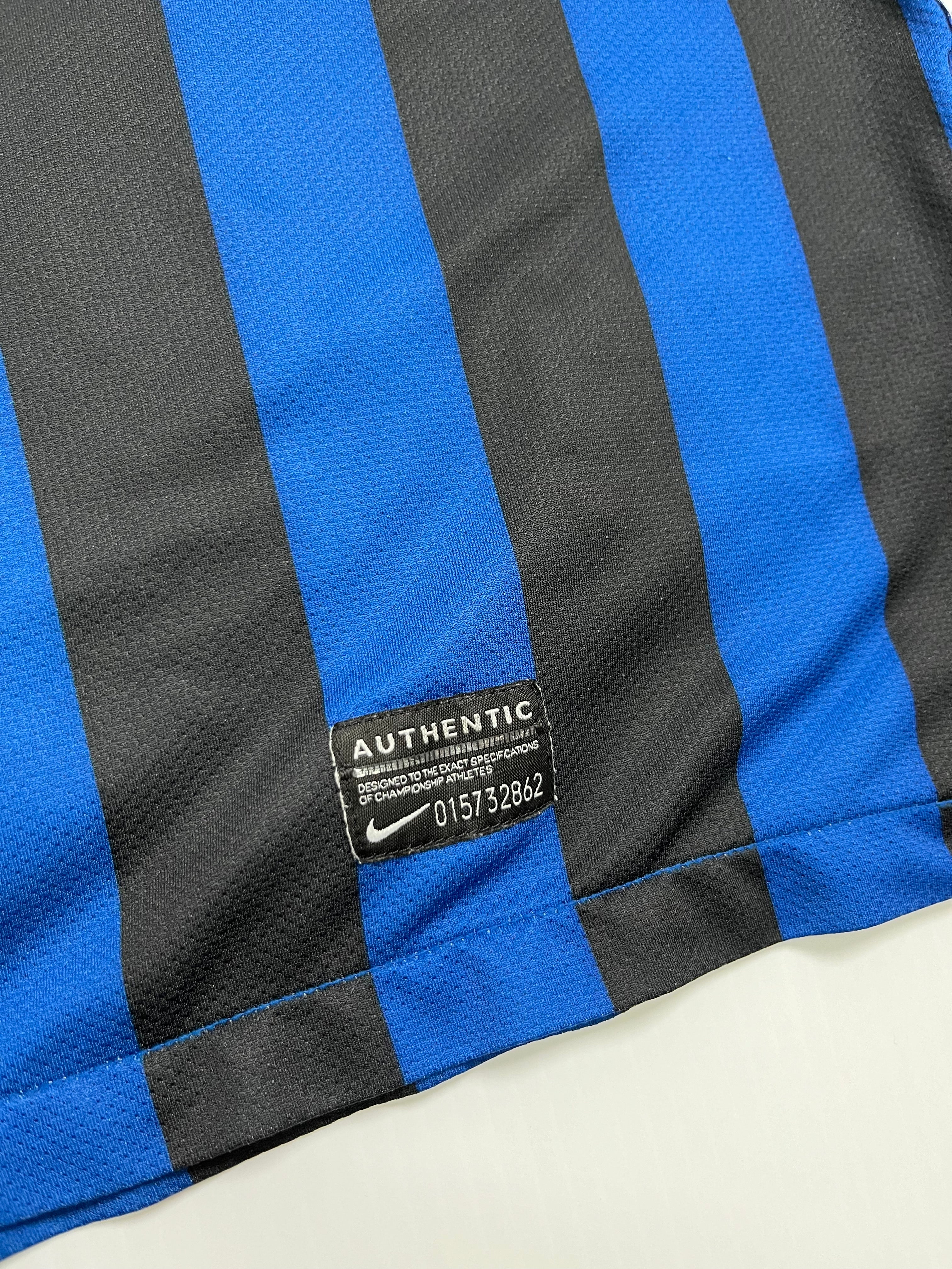 2011-12 Nike Inter Milan Home Kit XL