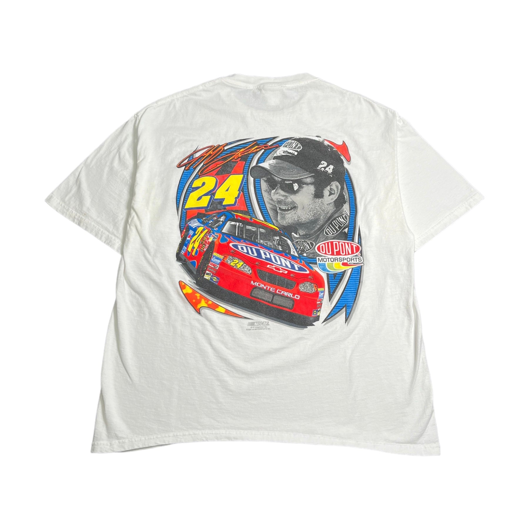 2004 Jeff Gordon Du Pont NASCAR Tee XL