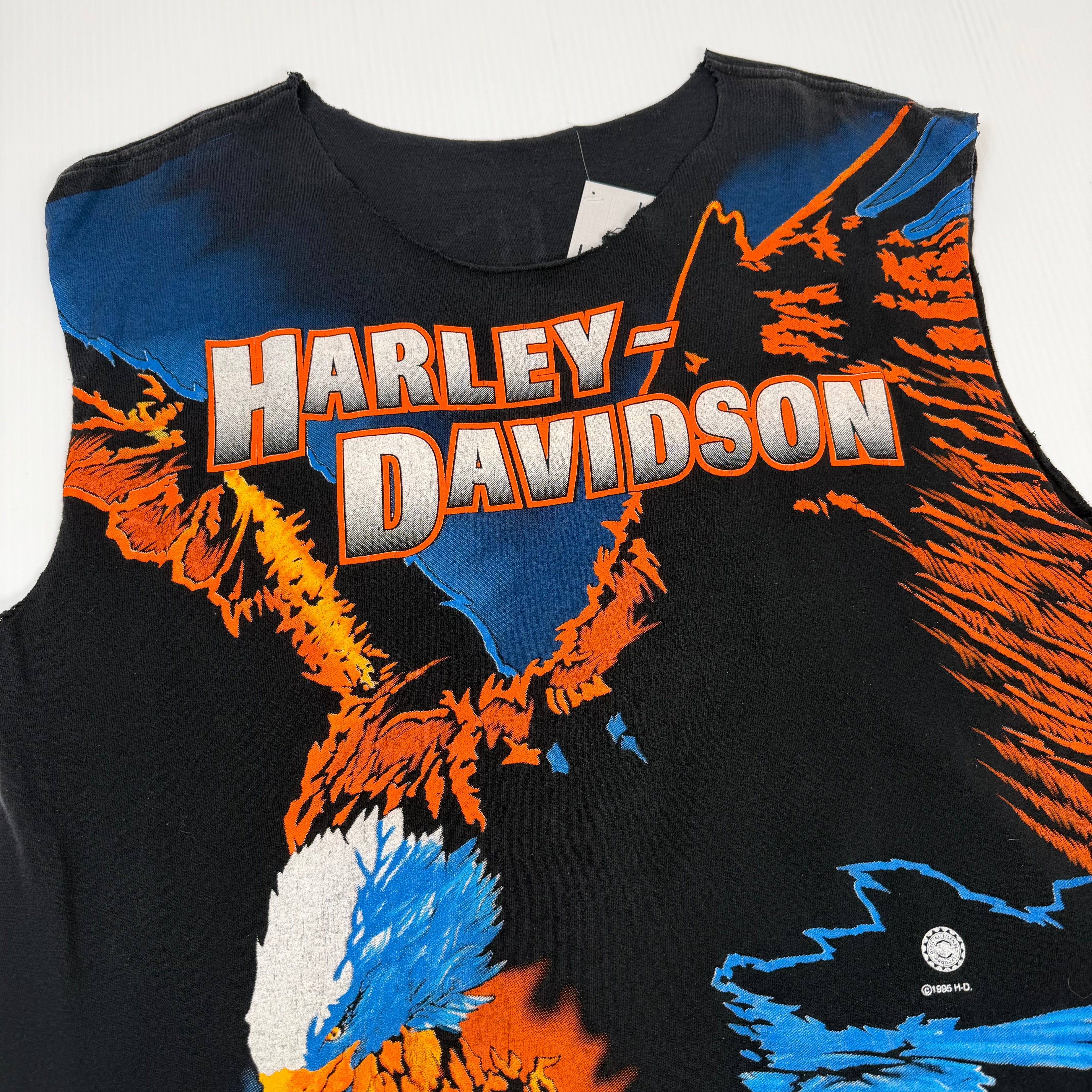1995 Harley Davidson Eagle Florida Keys Cut-Off Tank XL