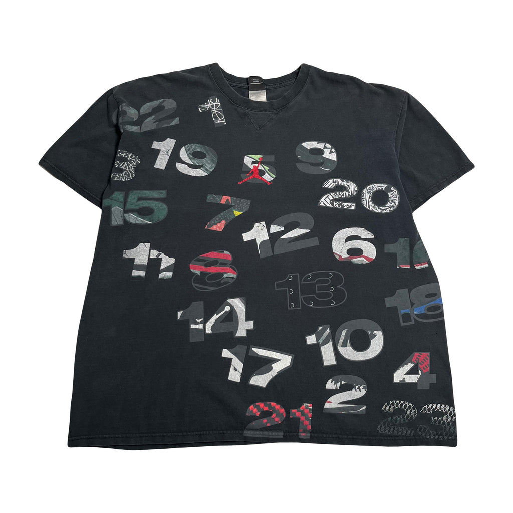 Air Jordan Numbers Graphic Tee XL