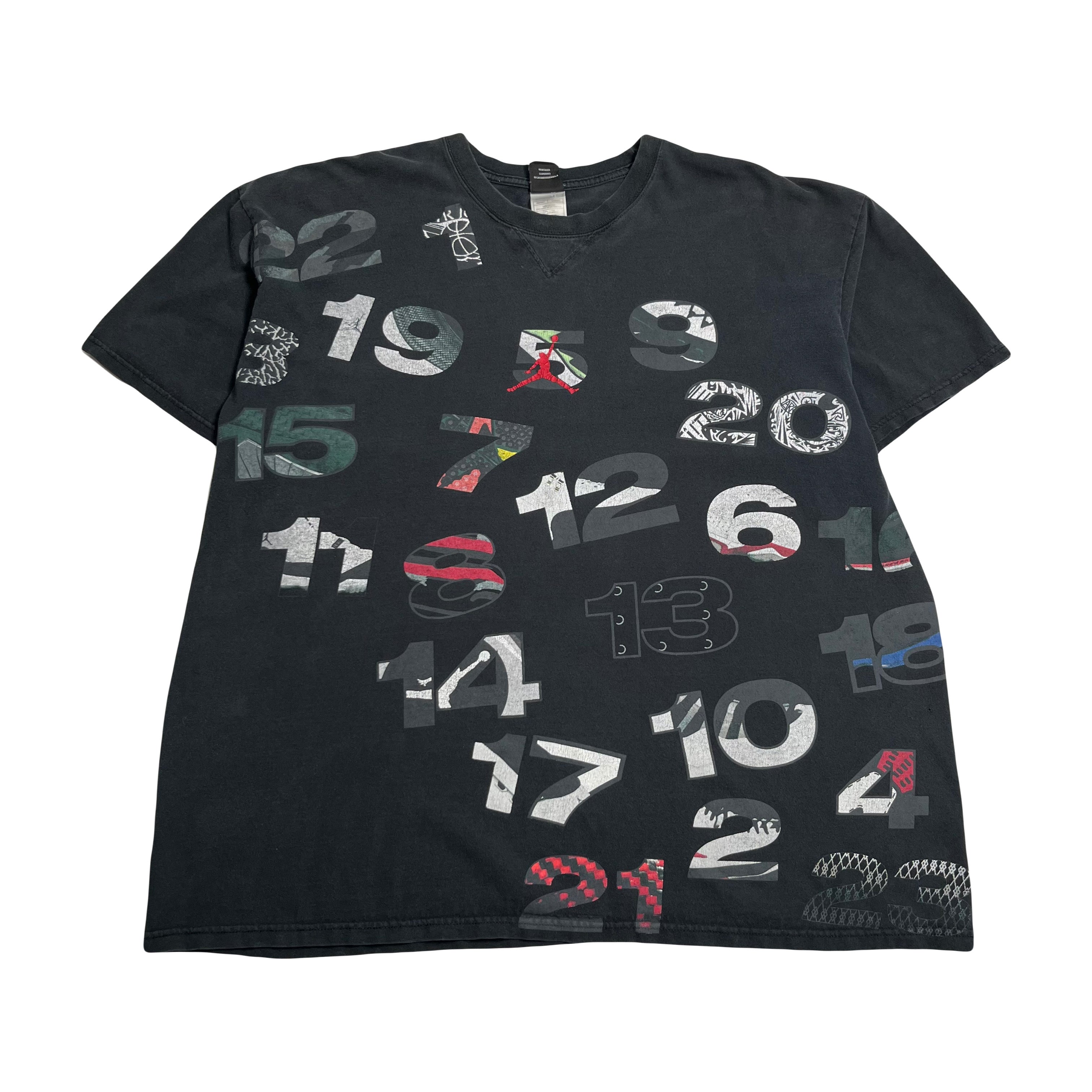 Air Jordan Numbers Graphic Tee XL