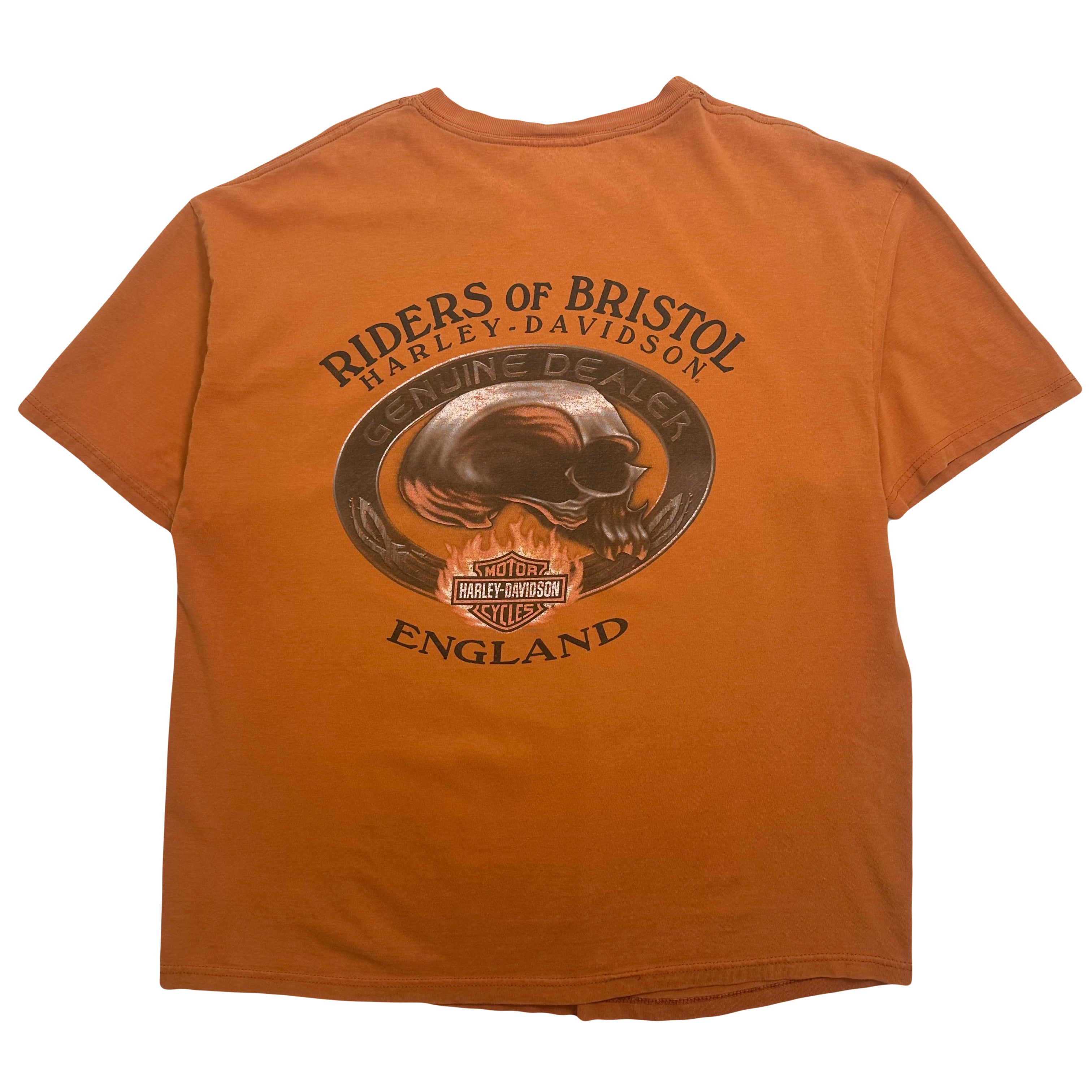 2008 Harley Davidson Bristol England Graphic Tee XL