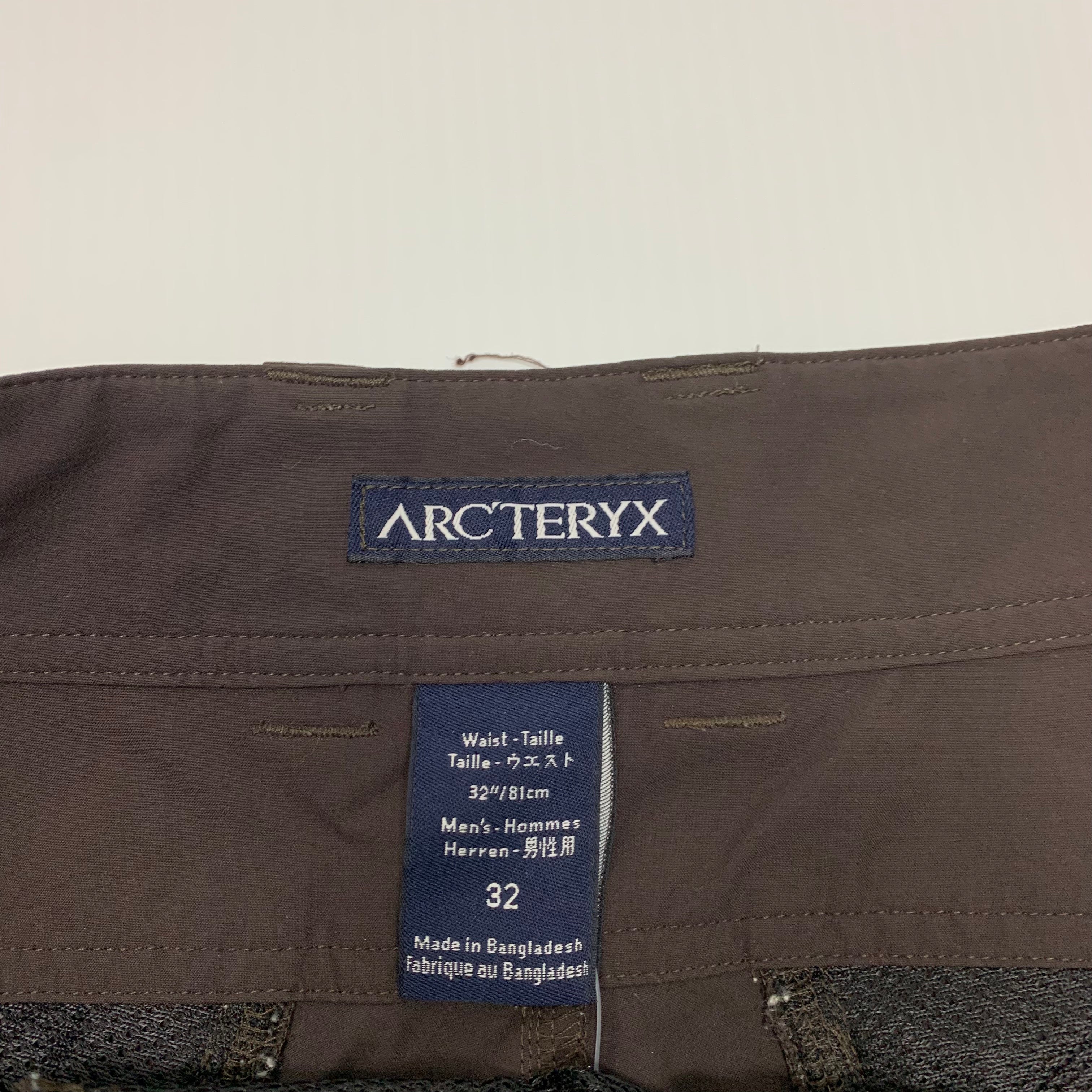 Brown Arc’teryx Nylon Shorts 32