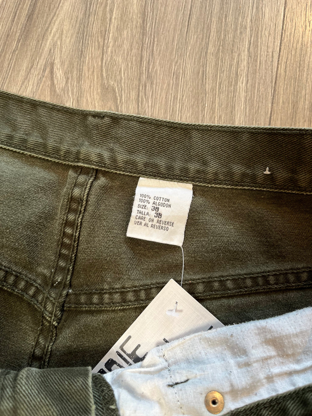 Vintage Mooks Baggy Denim Pants 38