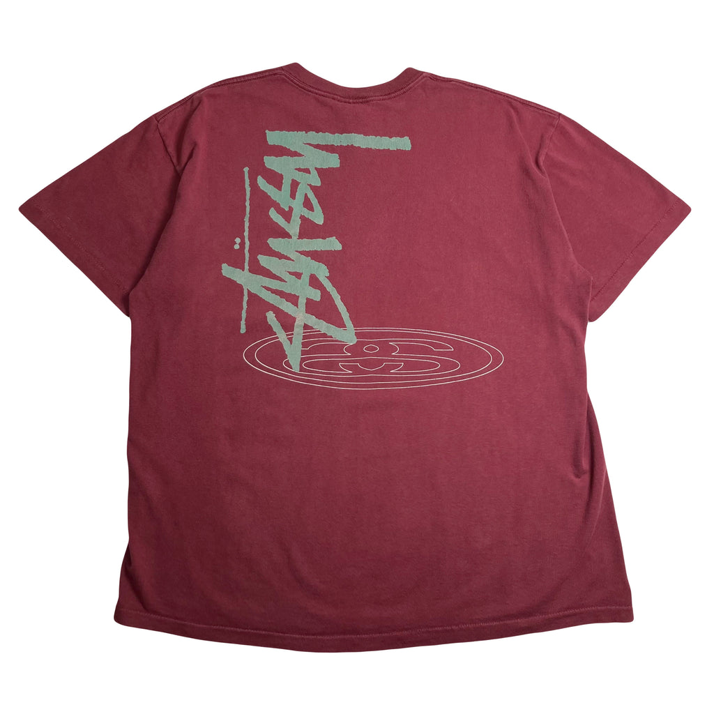 90s Stussy Logo Graphic Tee XL