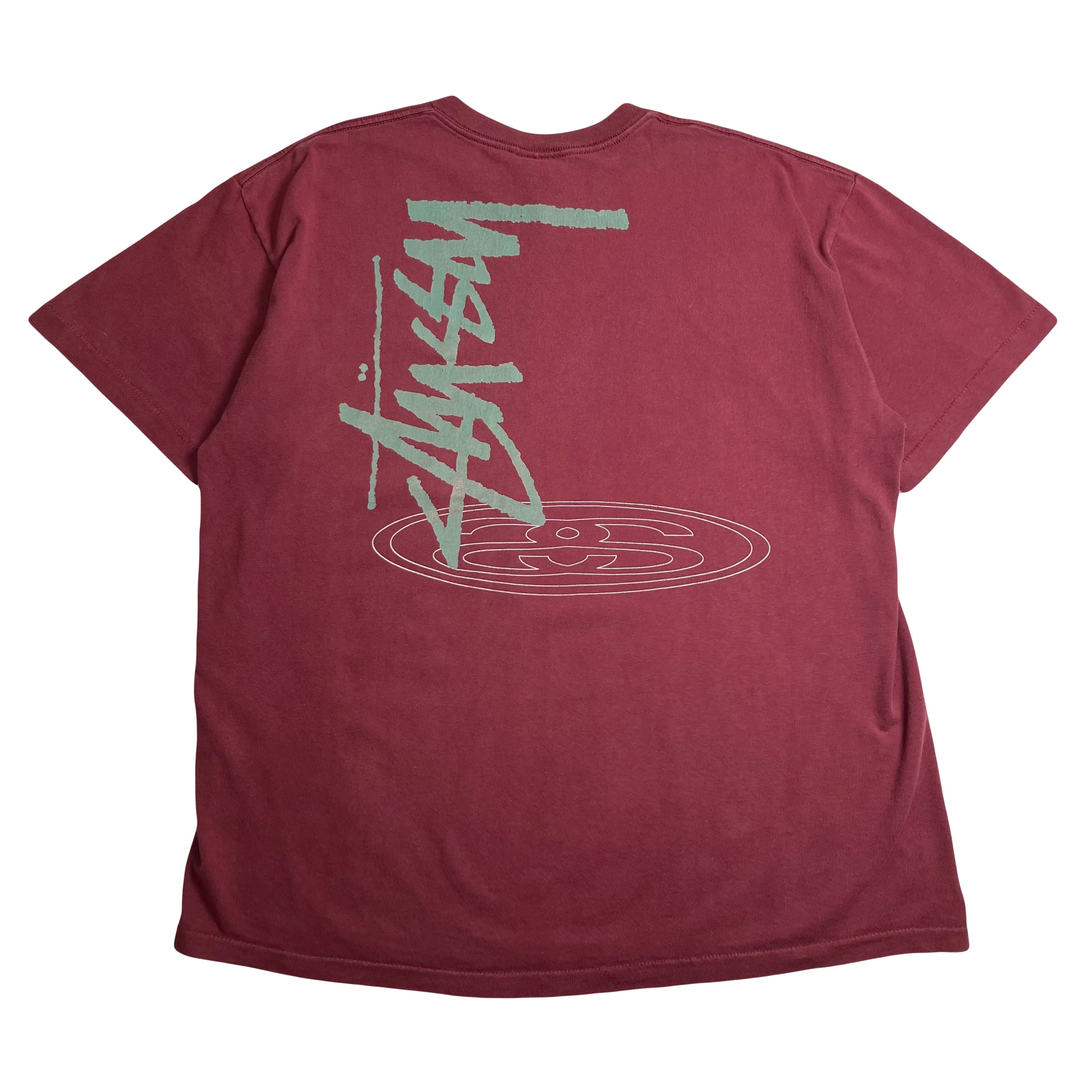 90s Stussy Logo Graphic Tee XL