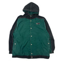 Vintage Nike Big Swoosh Button Up Windbreaker Jacket L
