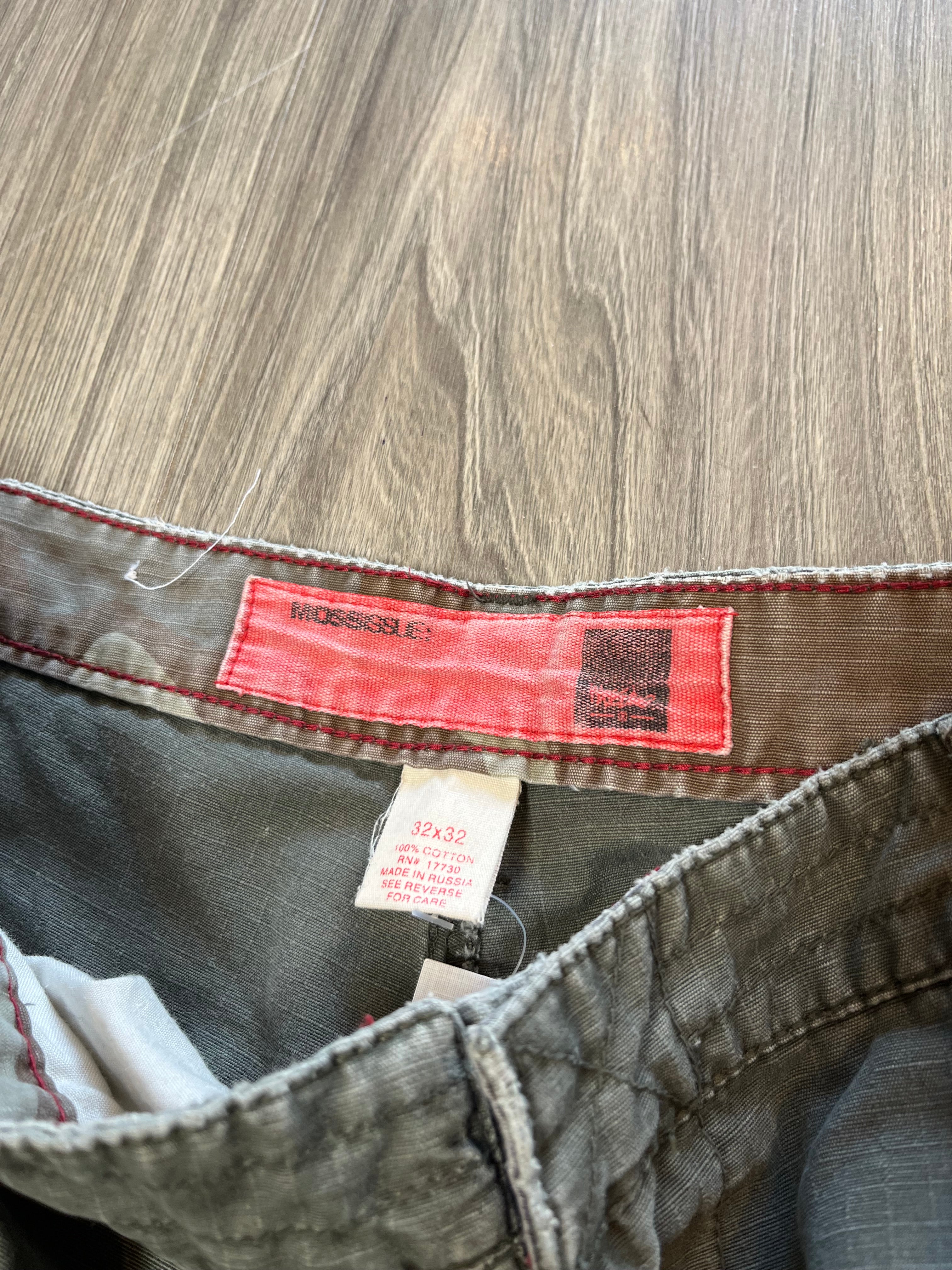Mossimo Baggy Cargo Ripstop Pants 32