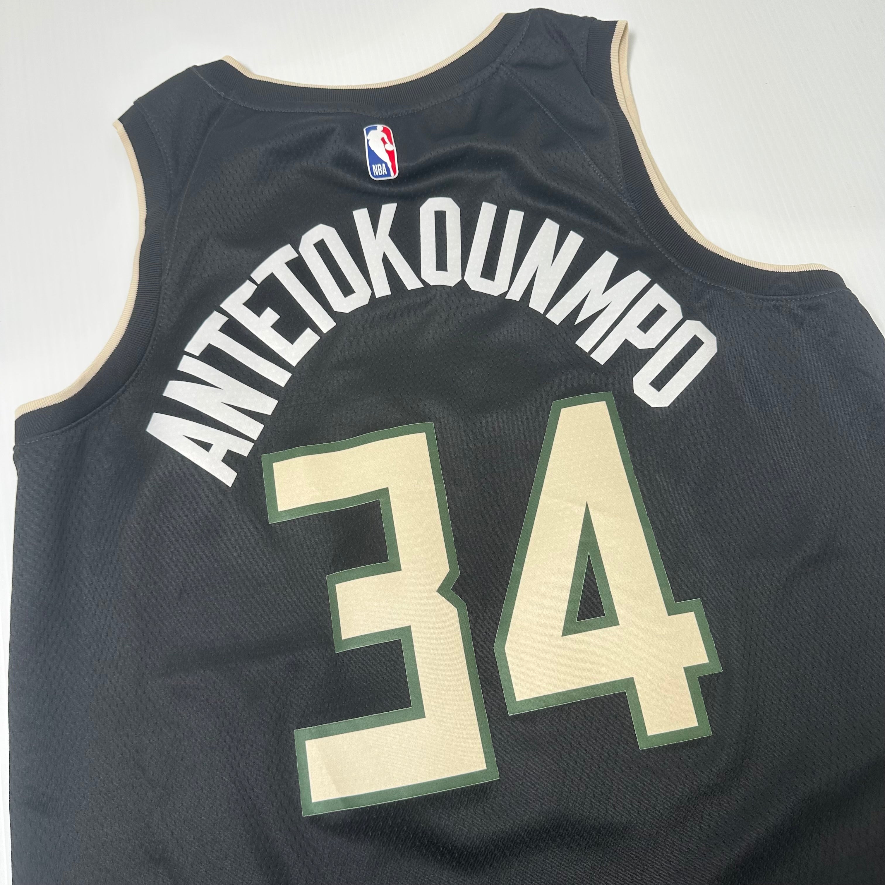 Air Jordan Milwaukee Bucks Antetokounmpo #34 NBA Jersey L