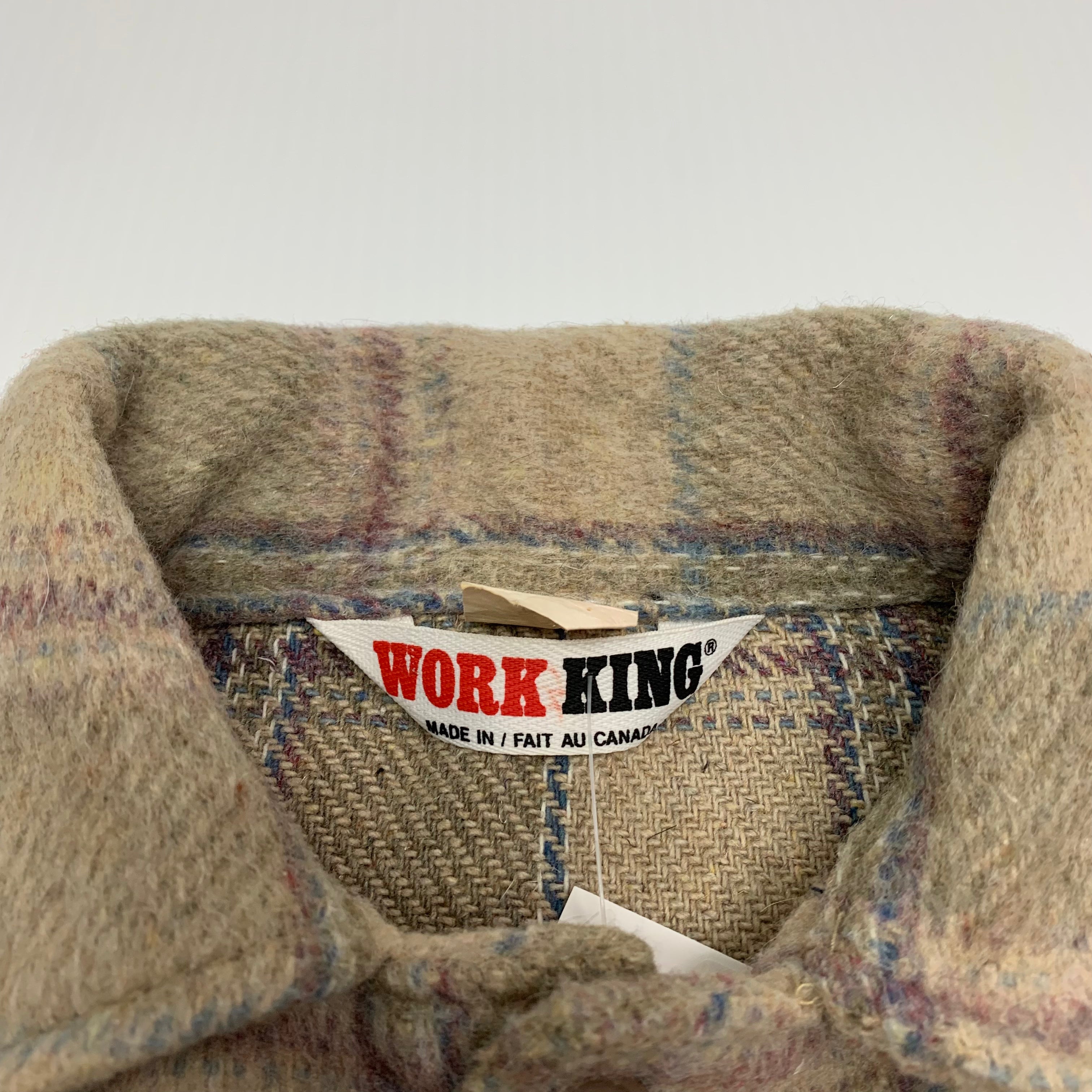 Vintage Work King Plaid Button Up