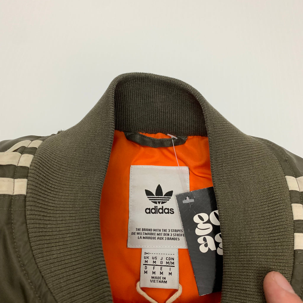 Adidas Olive Bomber Jacket M