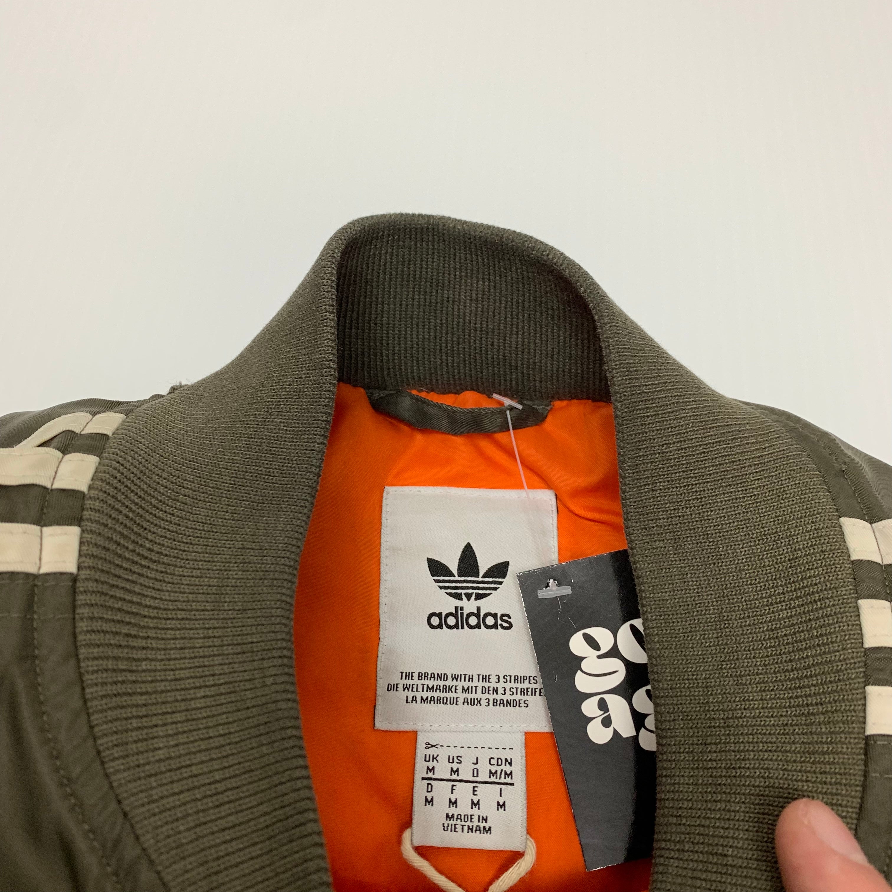 Adidas Olive Bomber Jacket M