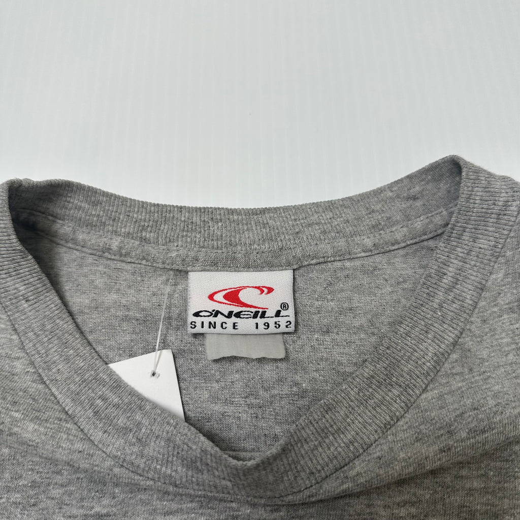 Y2K O'Neill Flames Surfwear Cropped Graphic Tee XL