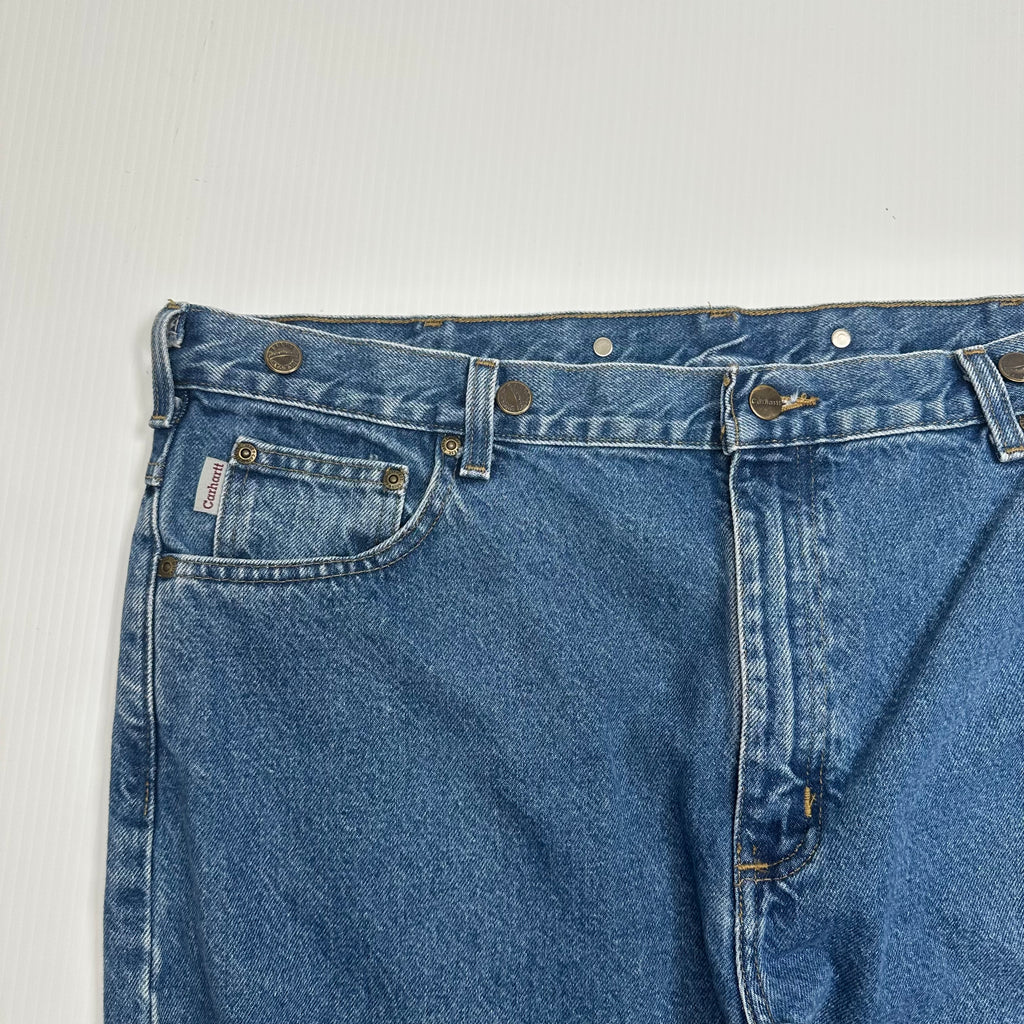 Carhartt Medium Wash Denim Carpenter Pants 40