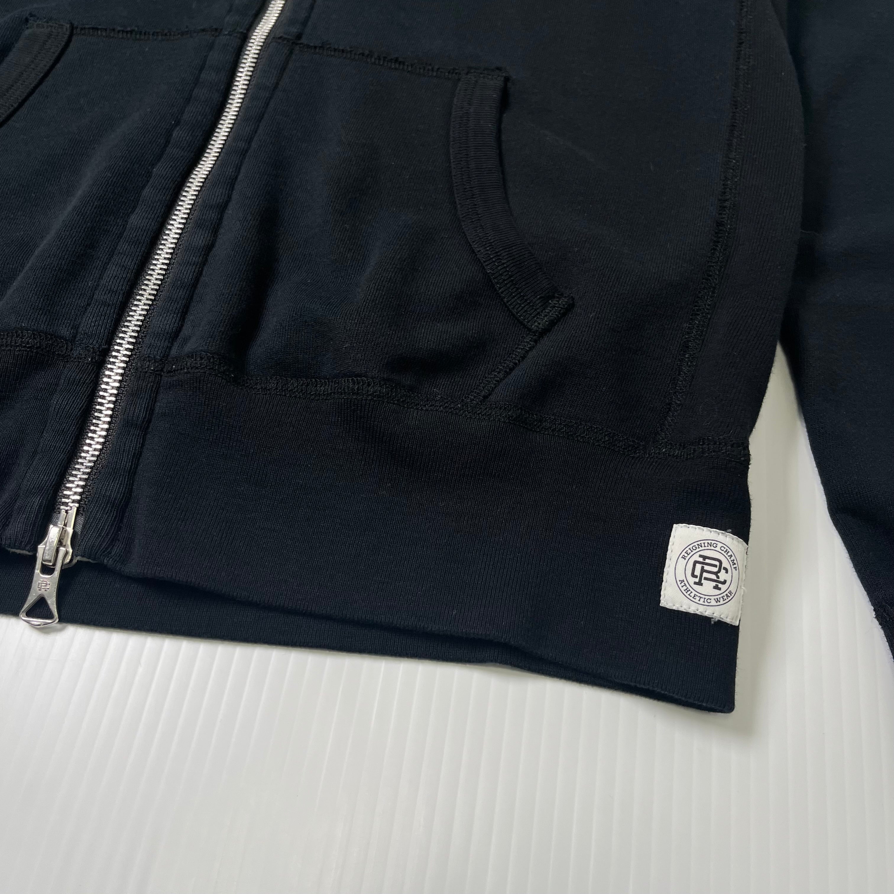 Reigning Champ Blank Zip Hoodie M