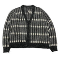 Vintage Sears Black/White Cardigan XL