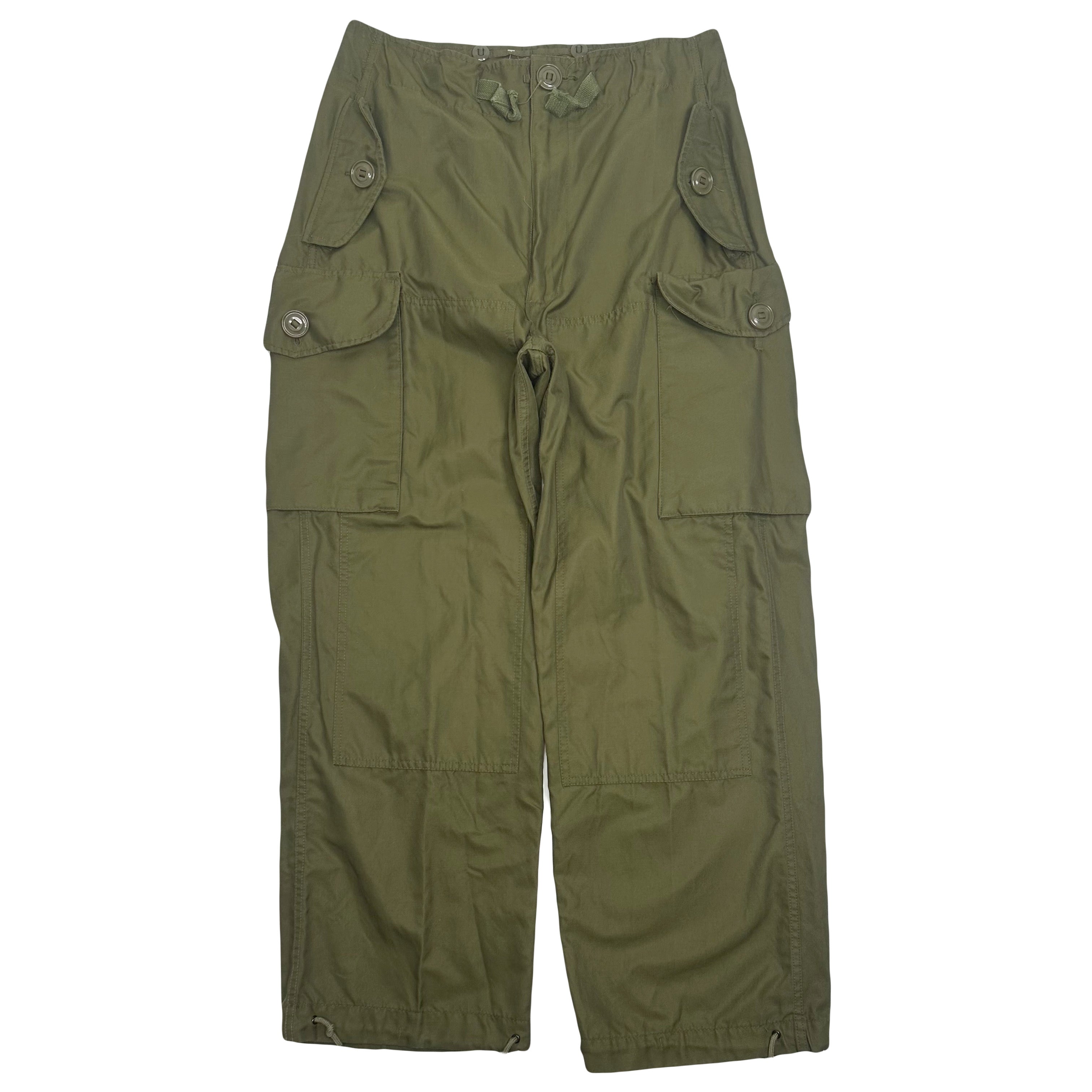 80s Vintage Military Cargo Pants 34