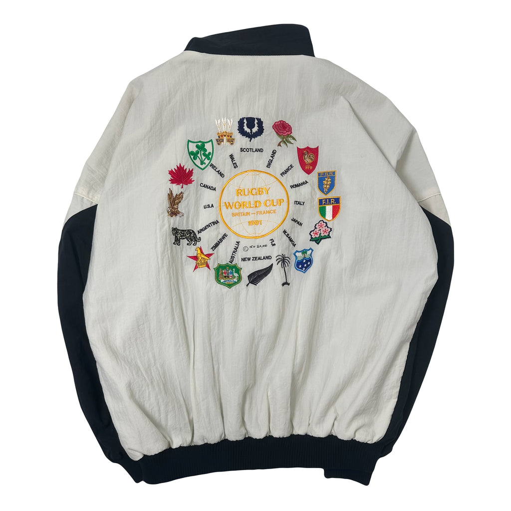 1991 Canterbury Rugby World Cup Britain-France Jacket L