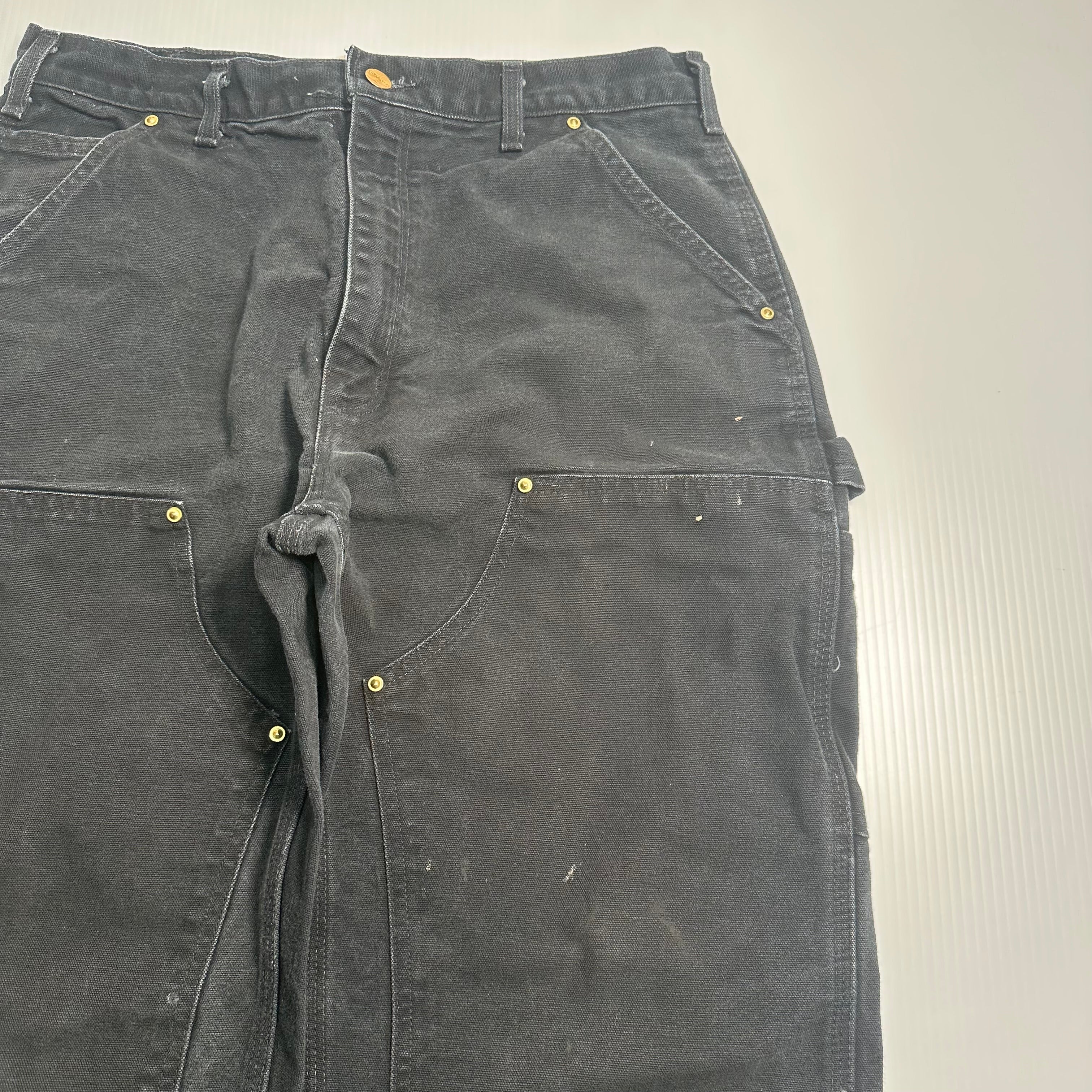 Vintage Carhartt Double Knee Faded Denim 32