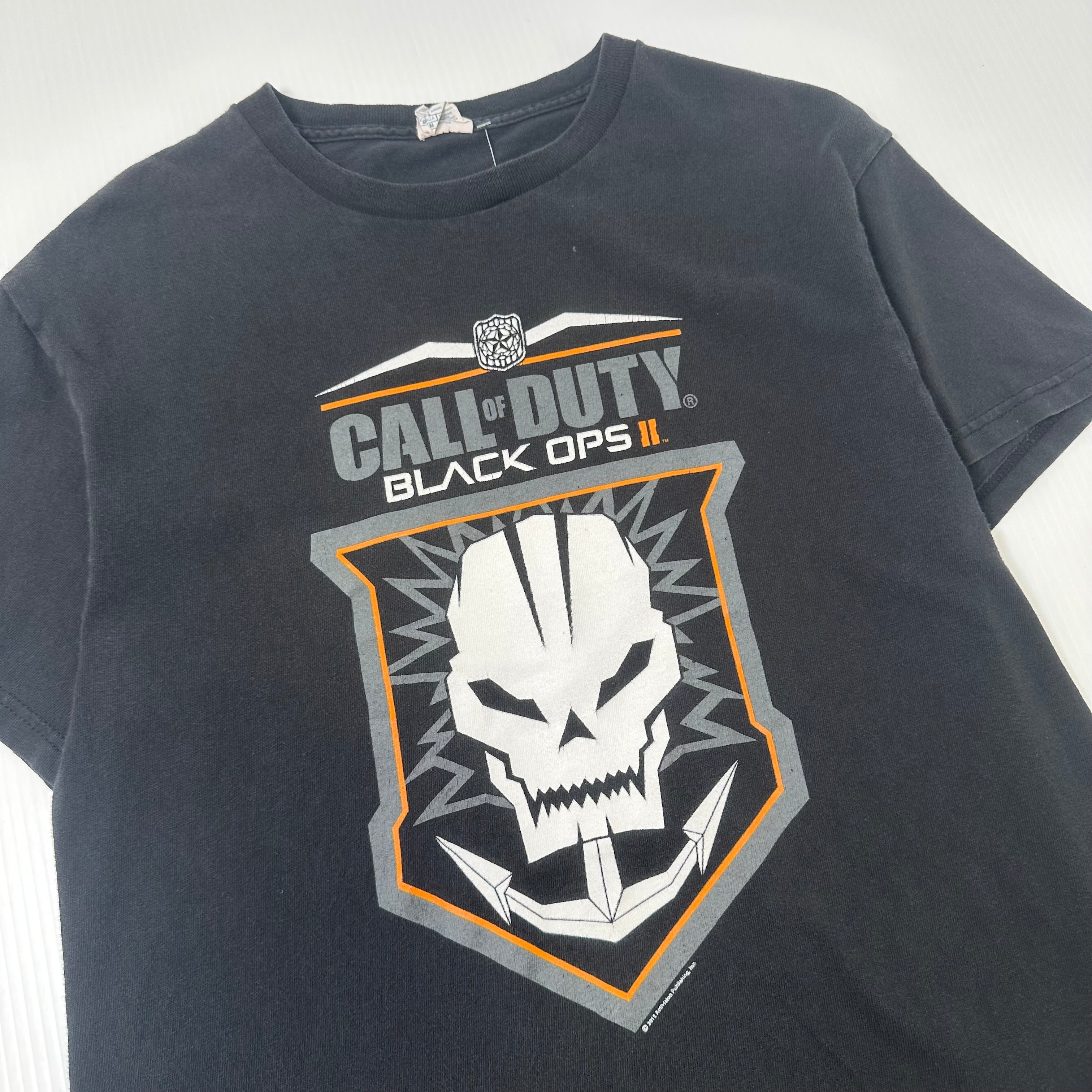 2012 Call Of Duty Black Ops II Video Game Promo Tee M