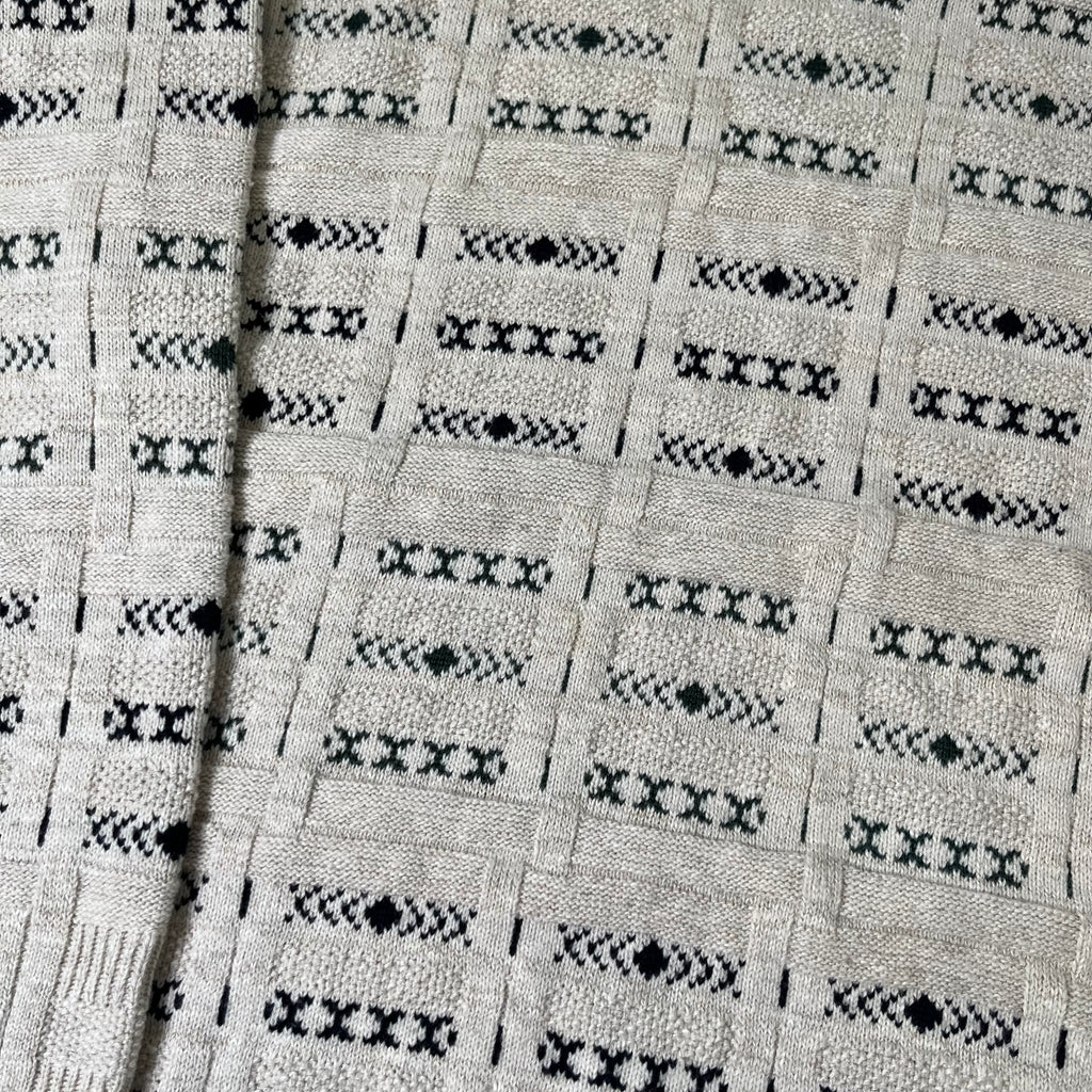 Vintage Porto Bello Pattern Knit Sweater M