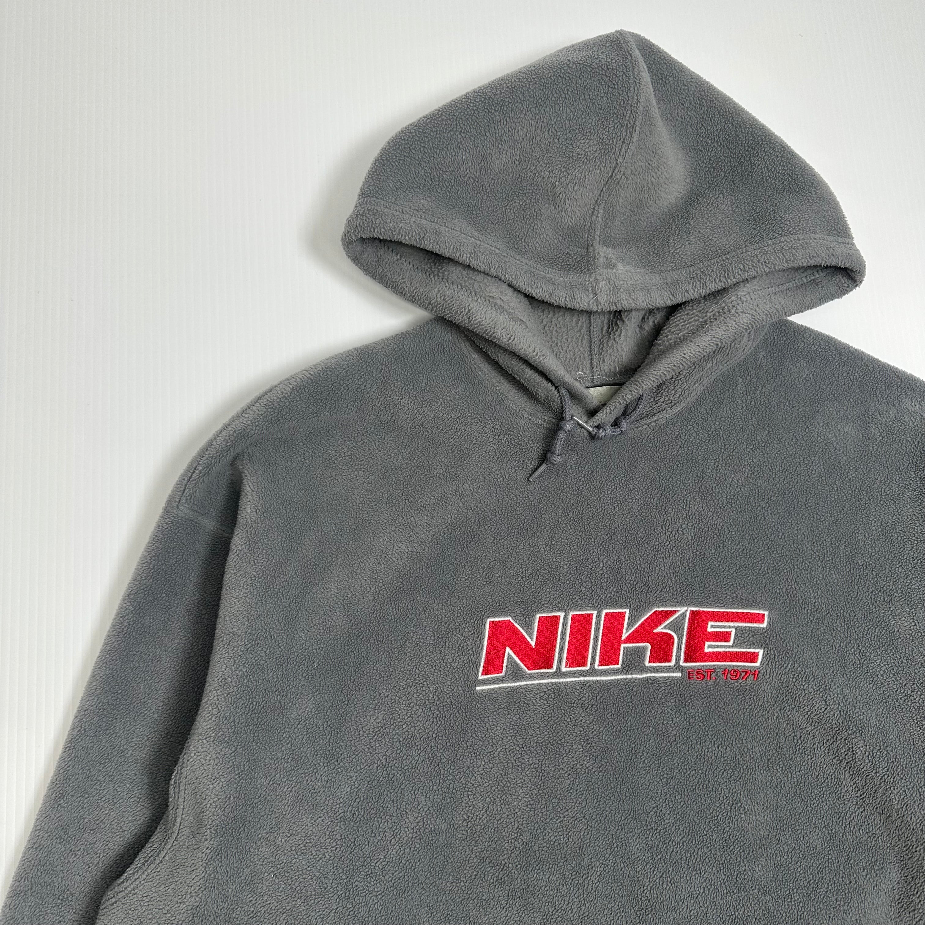 Y2K Nike Fleece Graphic Hoodie XL