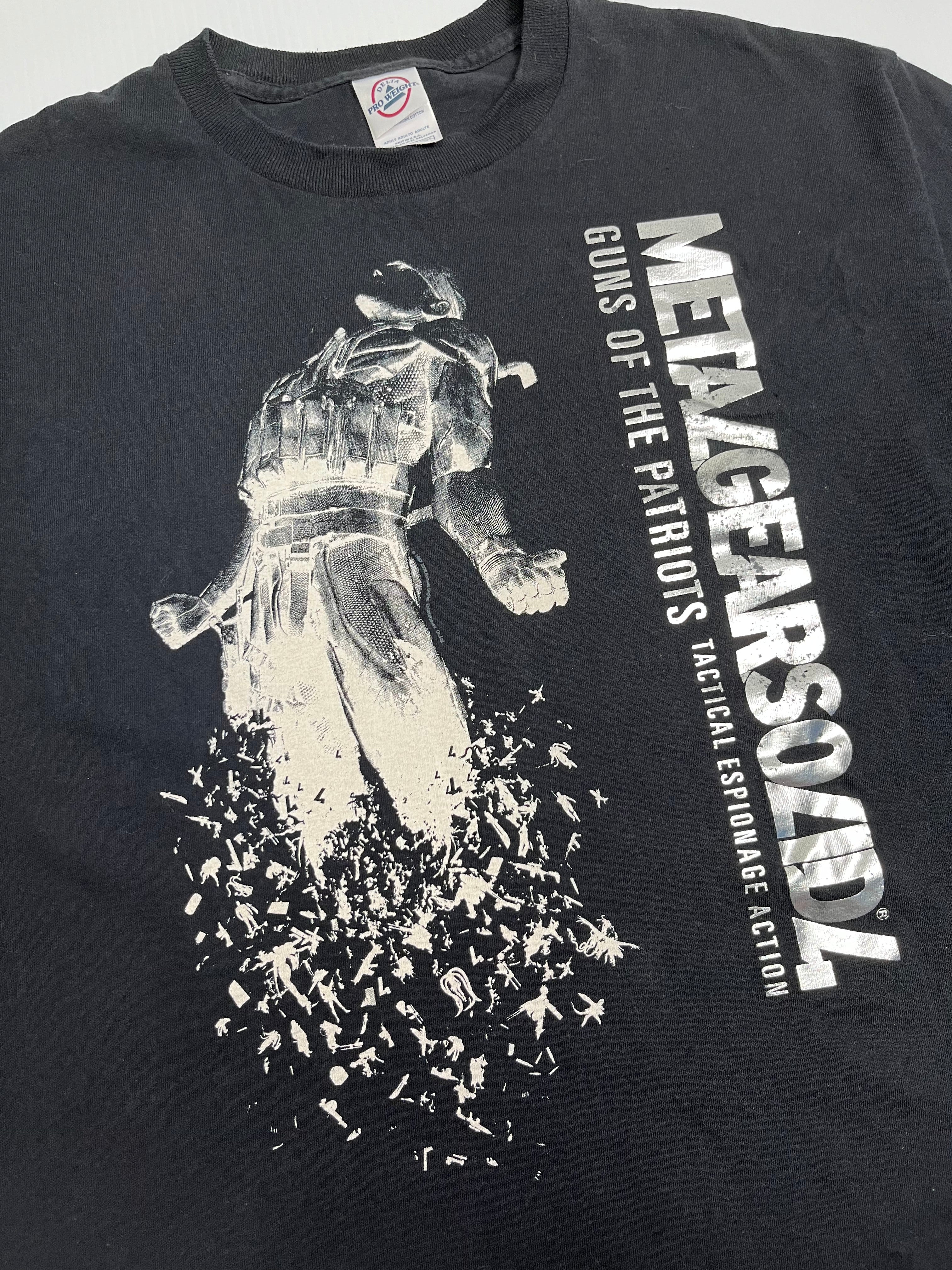 2008 Metal Gear Solid 4 Graphic Tee L
