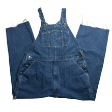 Load image into Gallery viewer, Vintage Carhartt Dark Wash Denim Overalls 38
